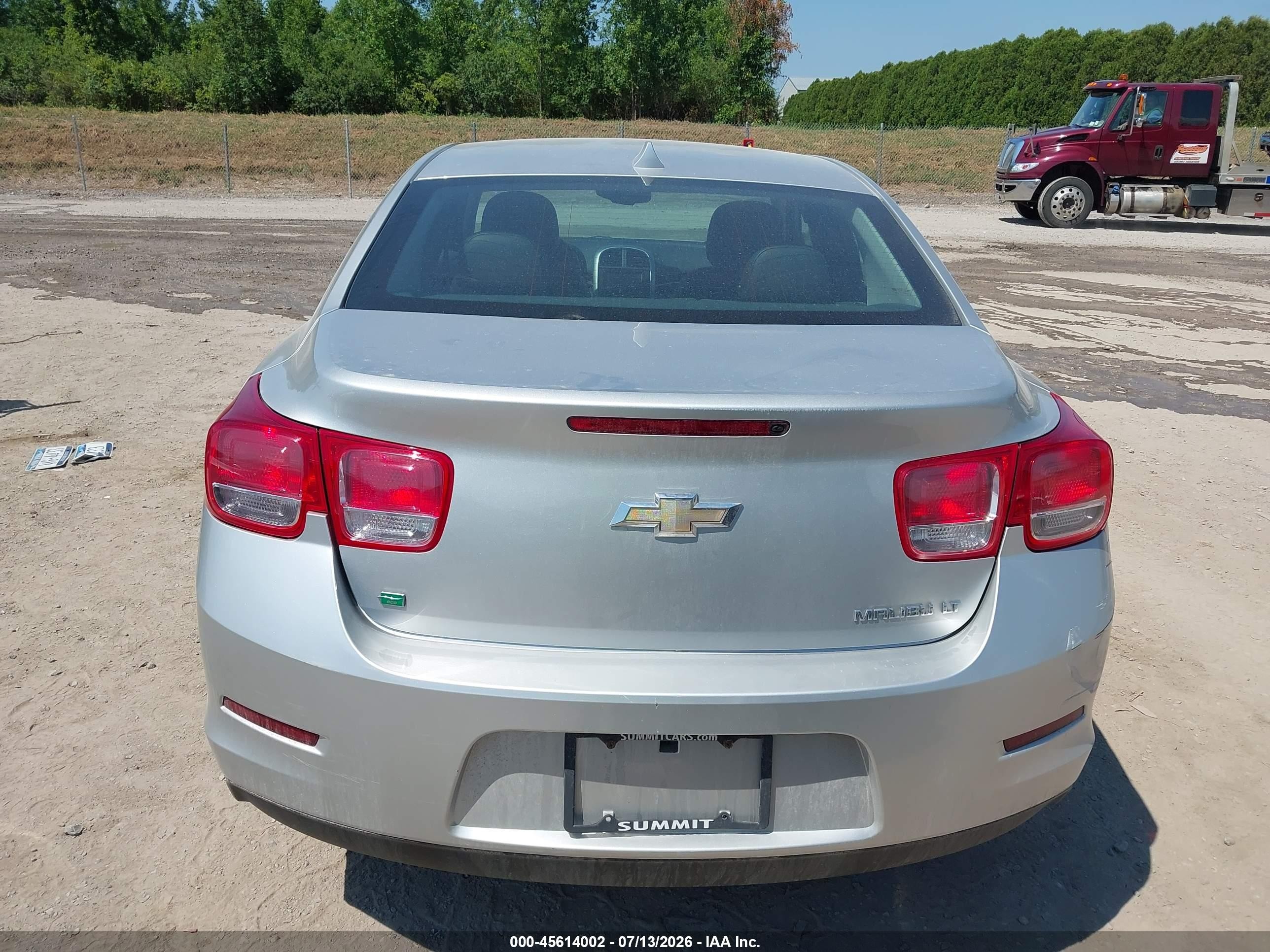 2014 Chevrolet Malibu 1lt Silver vin: 1G11C5SL1EF275633