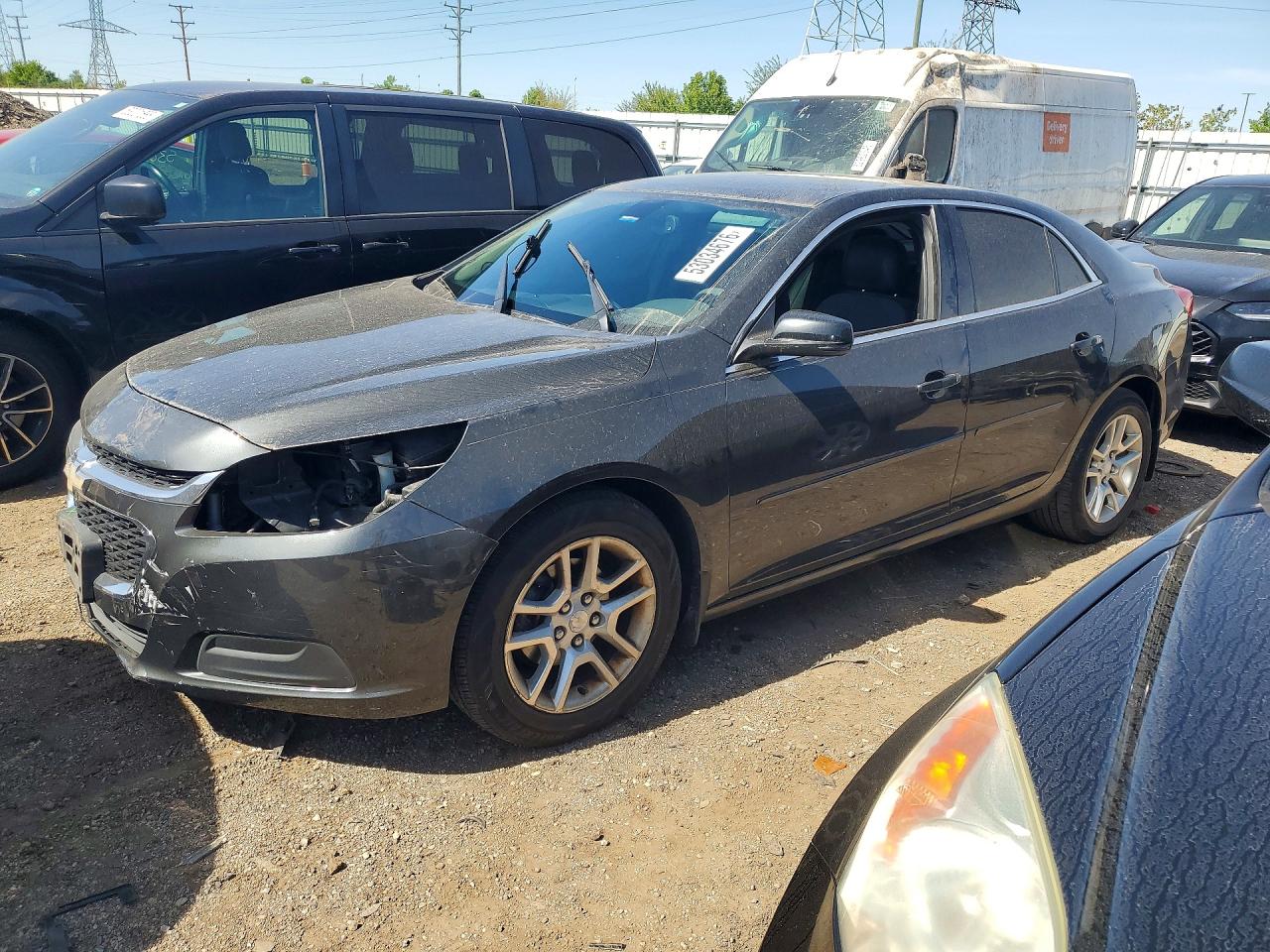 2014 Chevrolet Malibu 1lt Gray vin: 1G11C5SL1EF275745