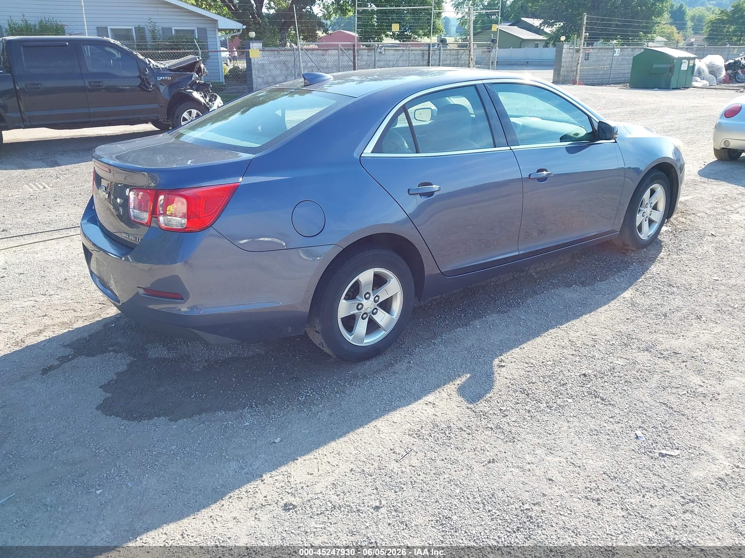 2015 Chevrolet Malibu 1lt Dark Blue vin: 1G11C5SL1FF151038