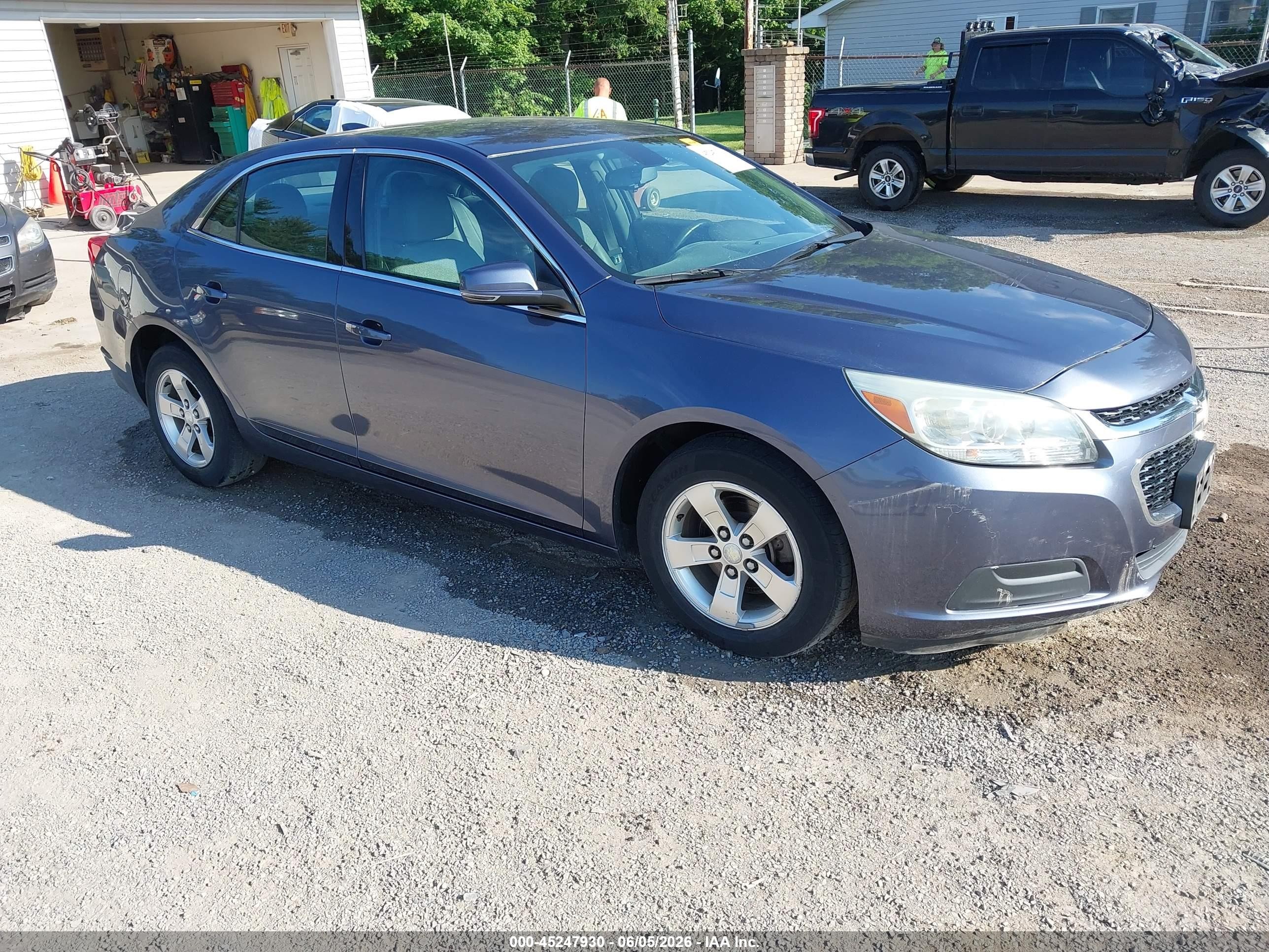 2015 Chevrolet Malibu 1lt Dark Blue vin: 1G11C5SL1FF151038