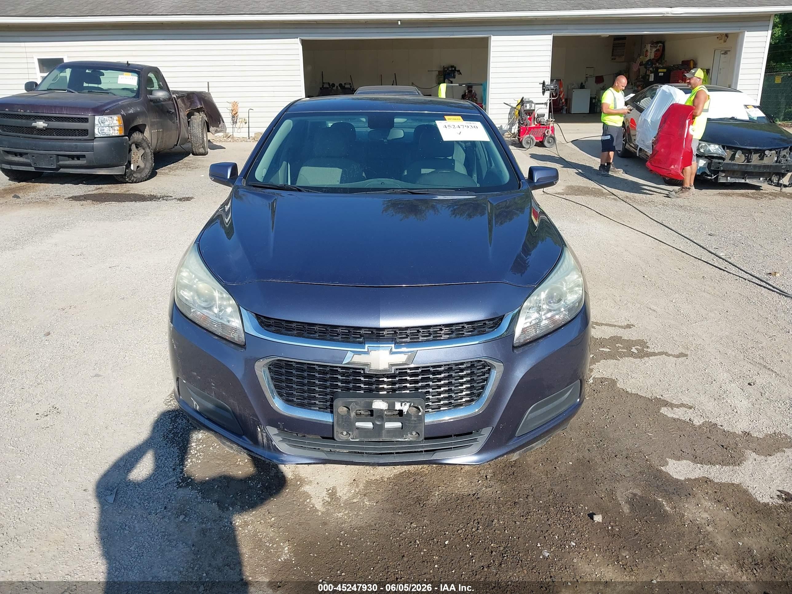 2015 Chevrolet Malibu 1lt Dark Blue vin: 1G11C5SL1FF151038