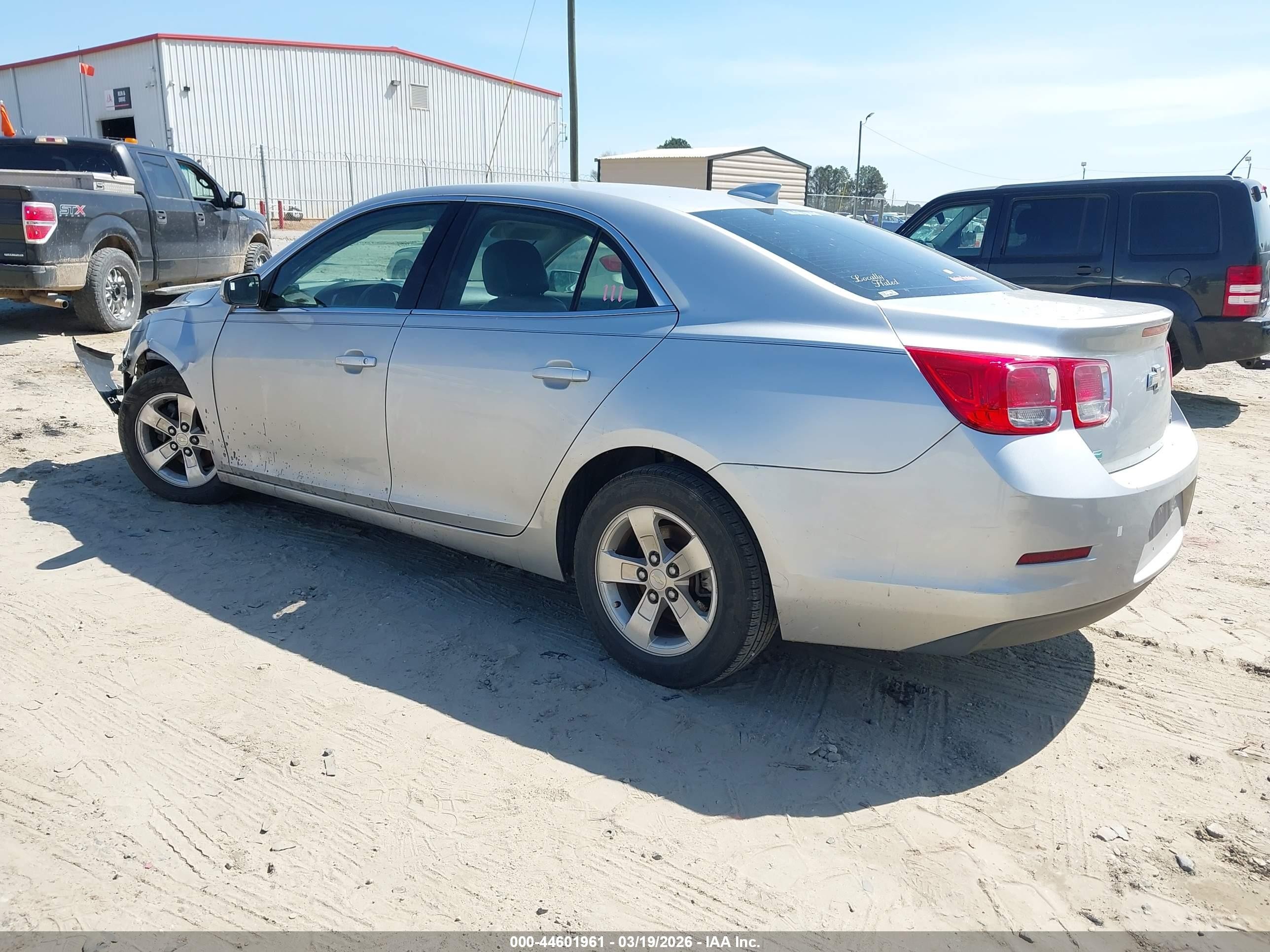 2015 Chevrolet Malibu 1lt Silver vin: 1G11C5SL1FF160984