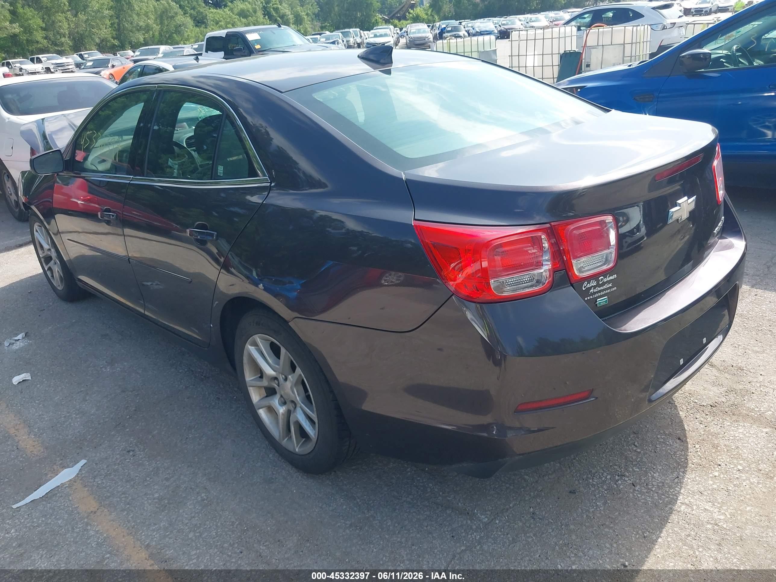 2015 Chevrolet Malibu 1lt Black vin: 1G11C5SL1FF183651