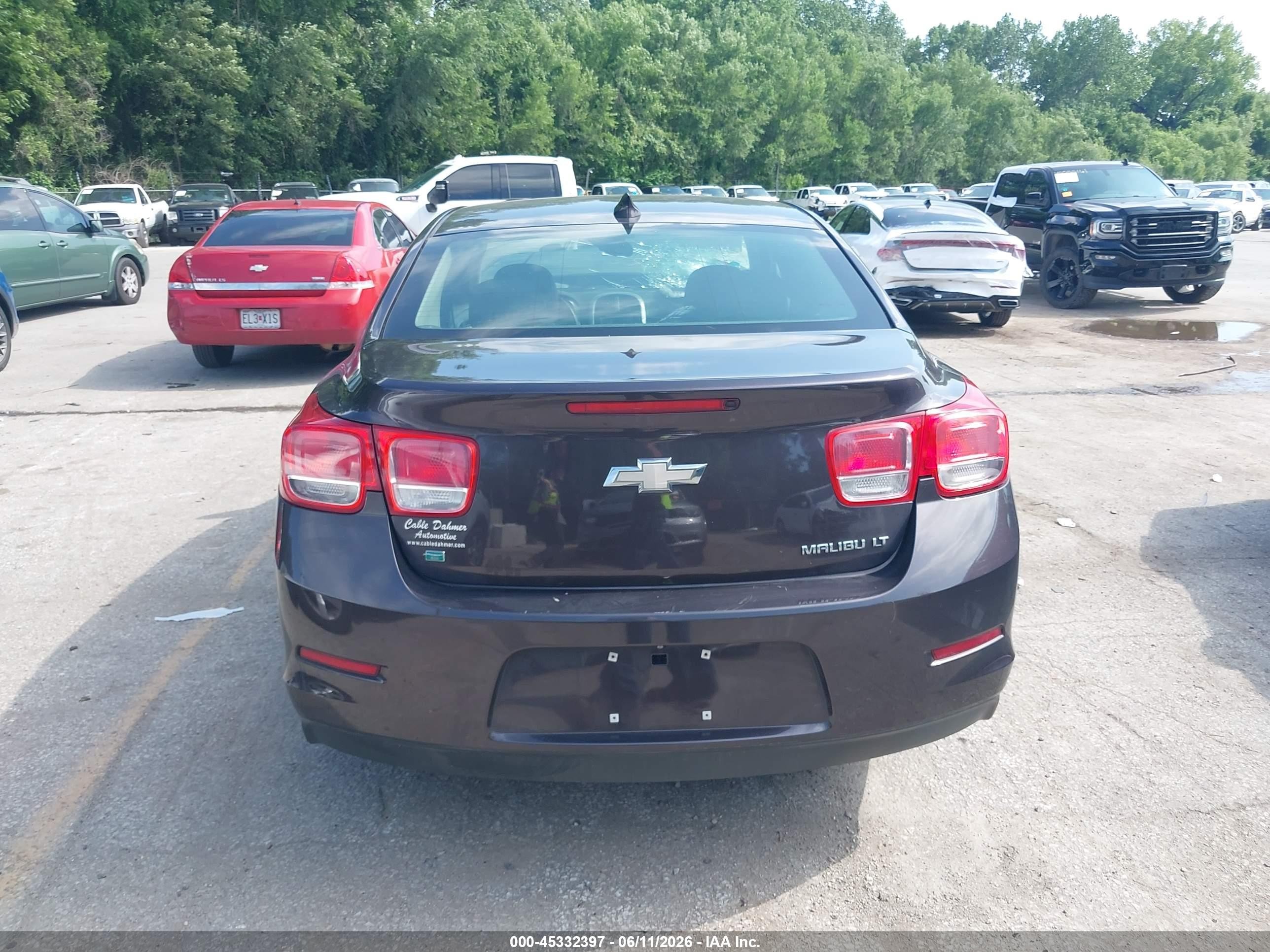 2015 Chevrolet Malibu 1lt Black vin: 1G11C5SL1FF183651