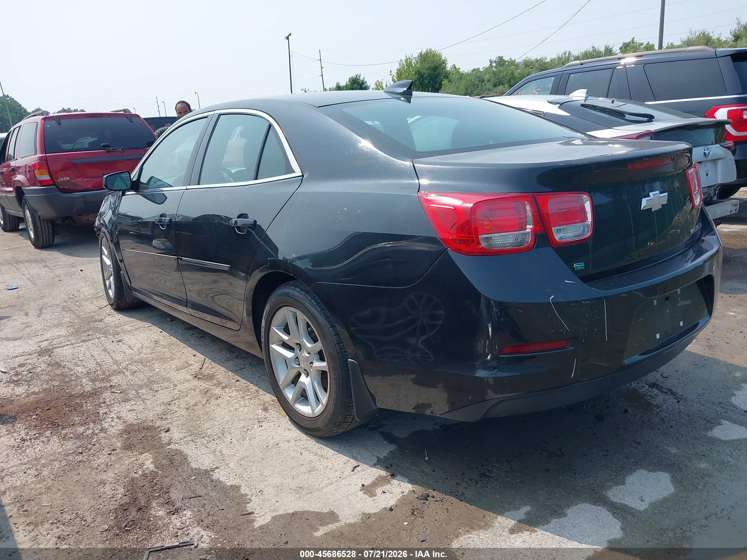 2015 Chevrolet Malibu 1lt Black vin: 1G11C5SL1FF189949