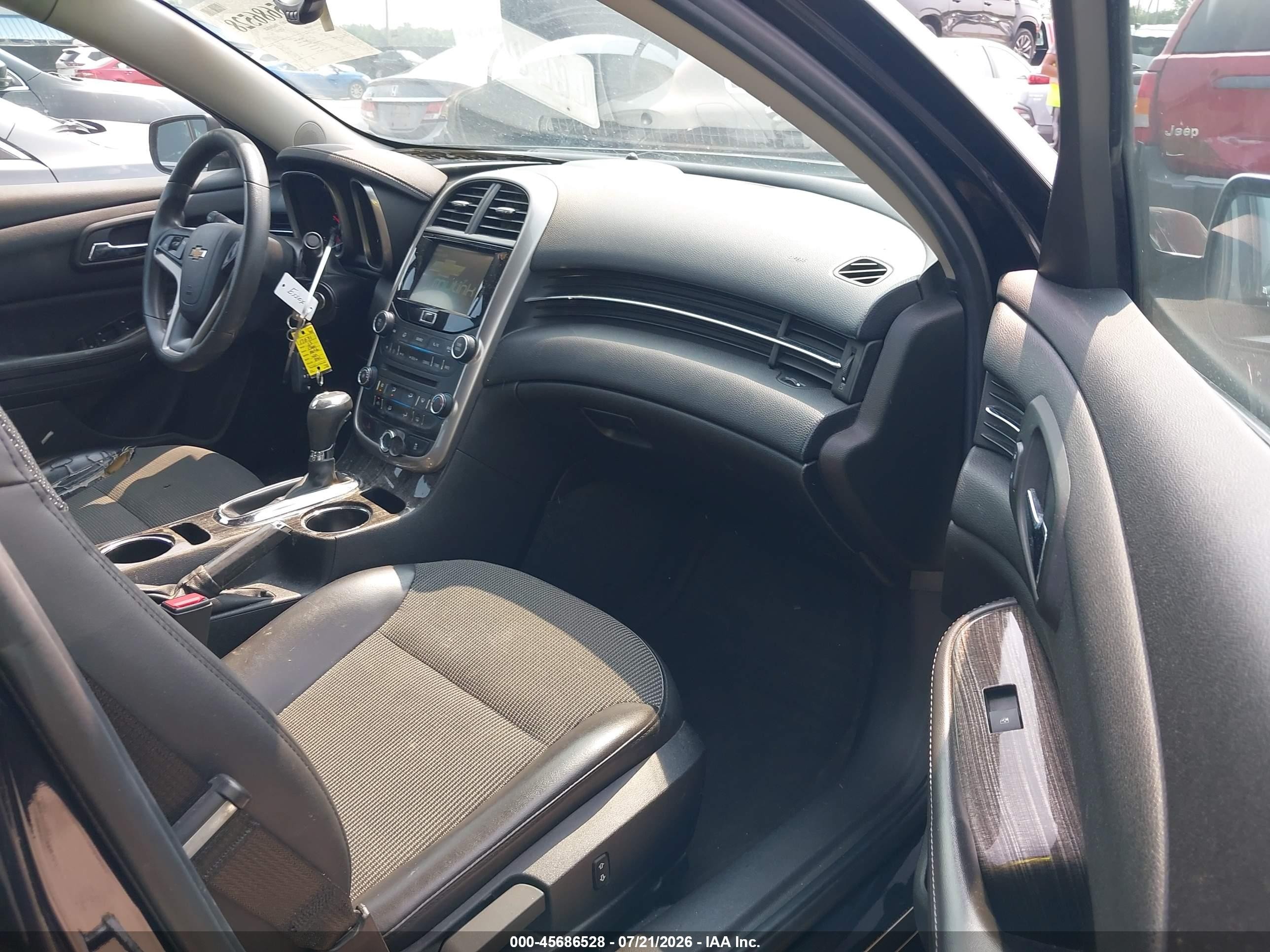 2015 Chevrolet Malibu 1lt Black vin: 1G11C5SL1FF189949