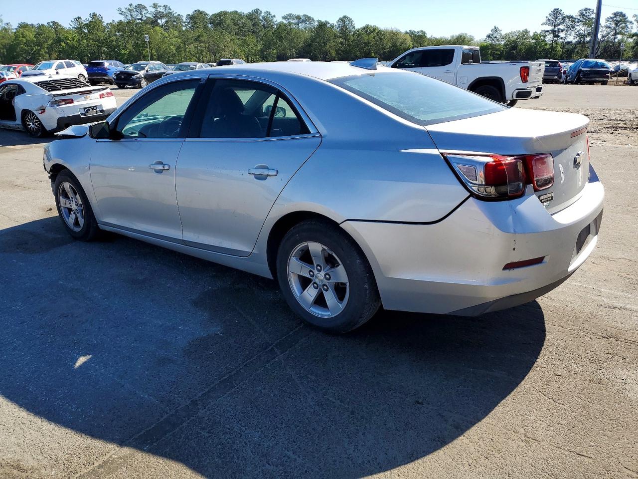 2015 Chevrolet Malibu 1lt Silver vin: 1G11C5SL1FF193970