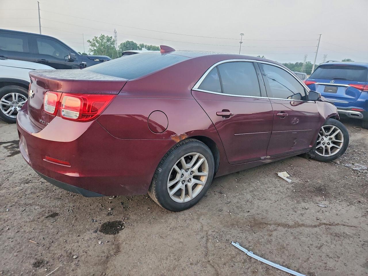 2015 Chevrolet Malibu 1lt Burgundy vin: 1G11C5SL1FF206278
