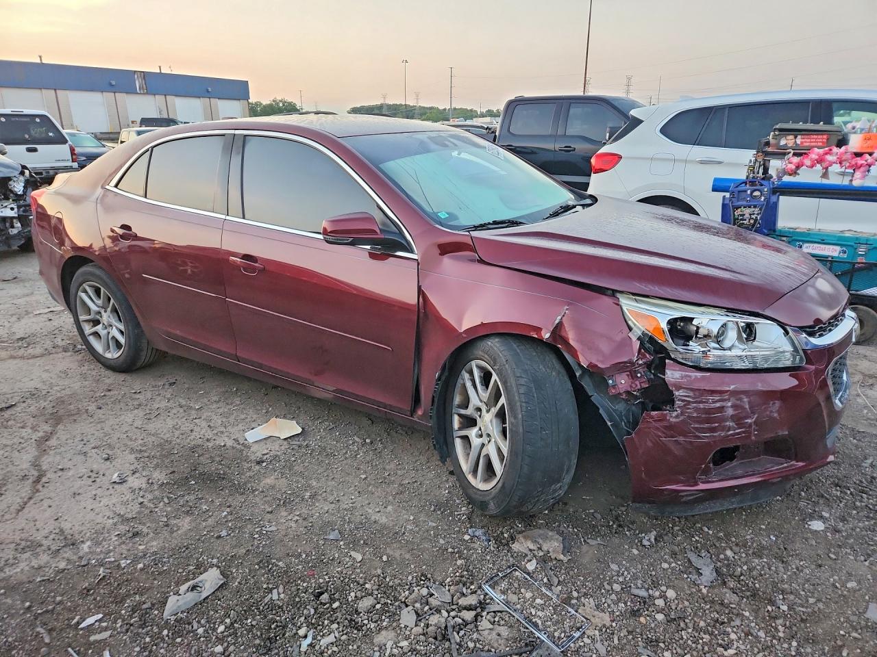 2015 Chevrolet Malibu 1lt Burgundy vin: 1G11C5SL1FF206278