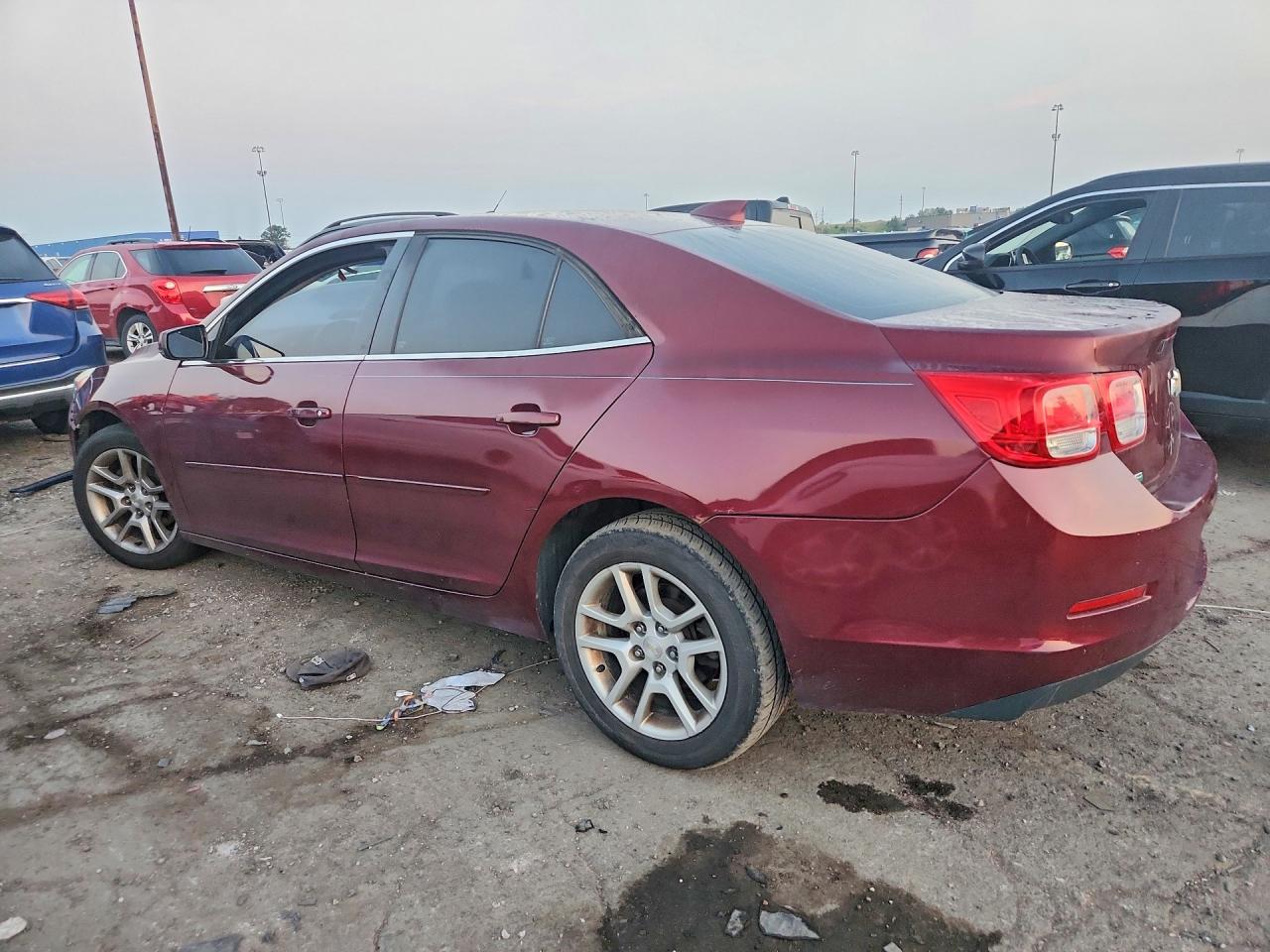 2015 Chevrolet Malibu 1lt Burgundy vin: 1G11C5SL1FF206278