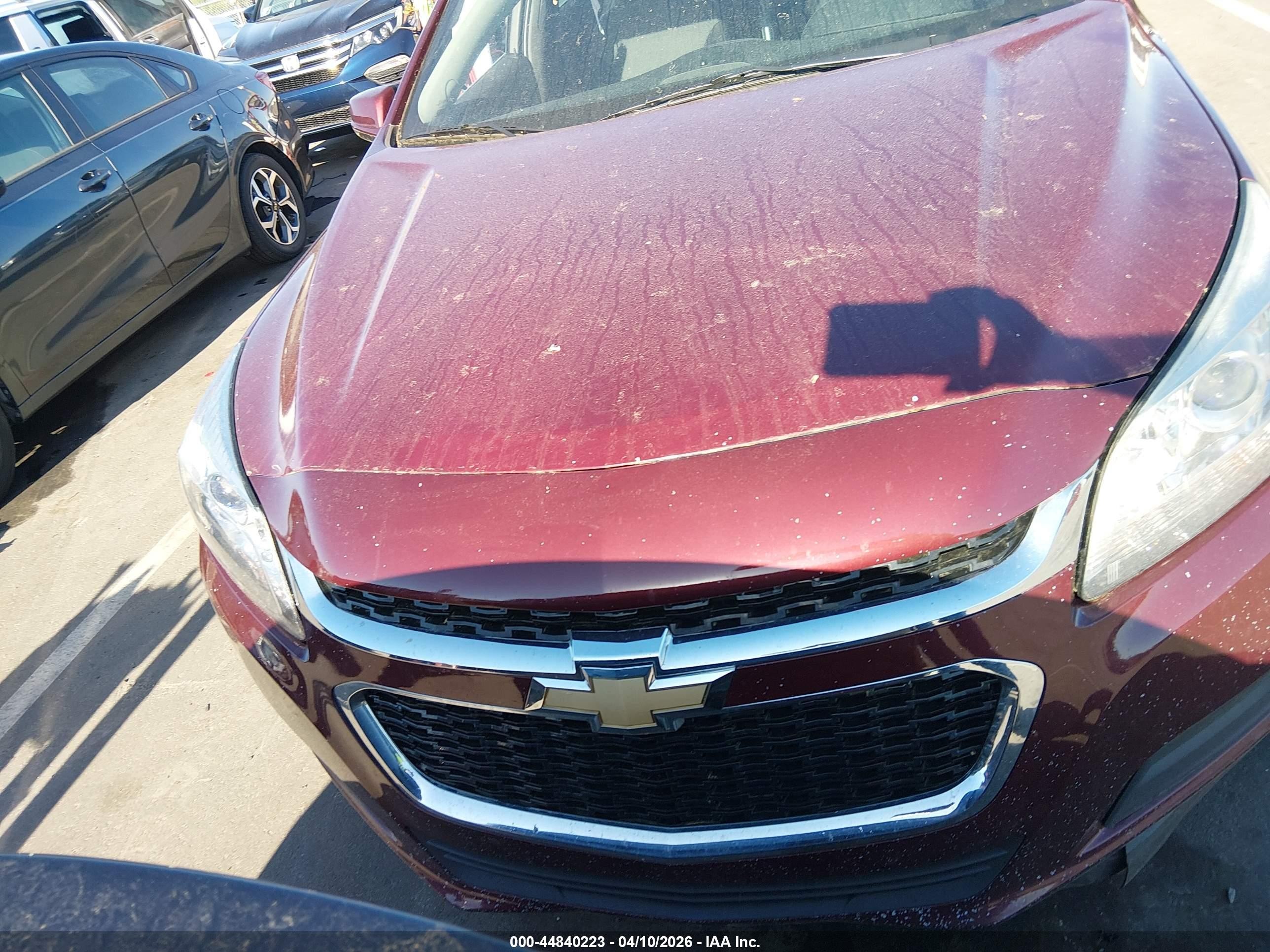 2015 Chevrolet Malibu 1lt Maroon vin: 1G11C5SL1FF284351