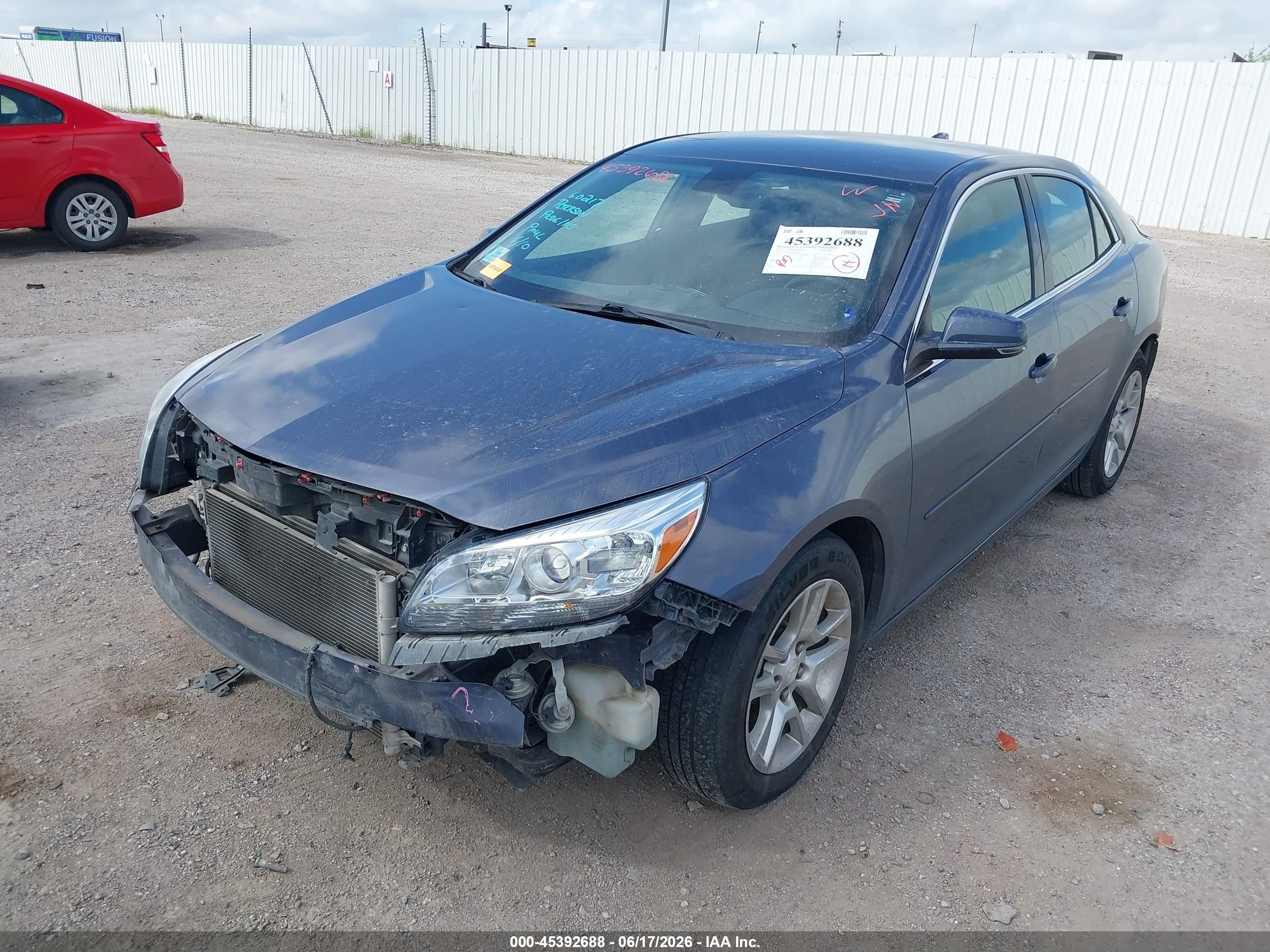 2015 Chevrolet Malibu 1lt Blue vin: 1G11C5SL1FF292305