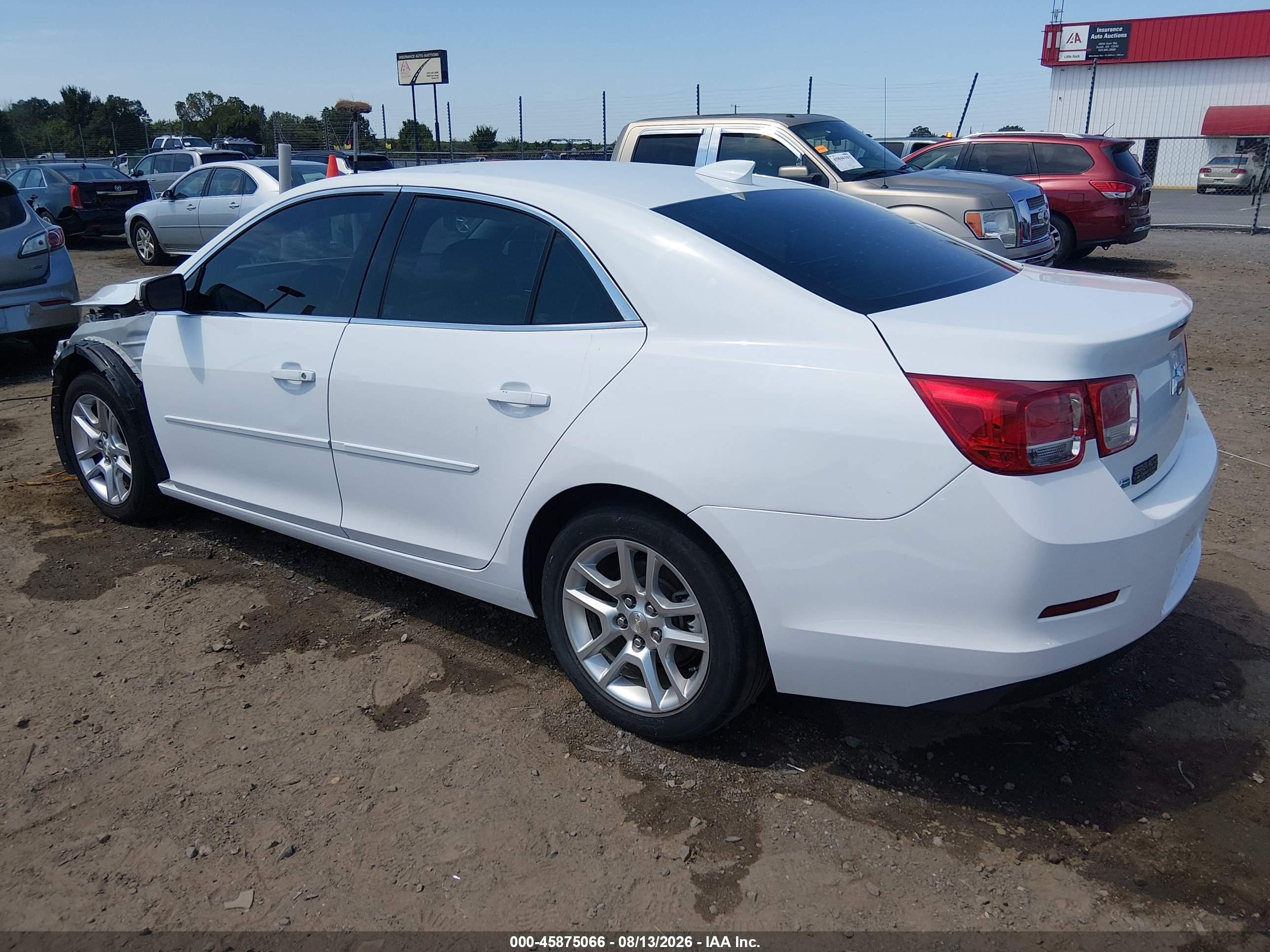 2015 Chevrolet Malibu 1lt White vin: 1G11C5SL1FF316487