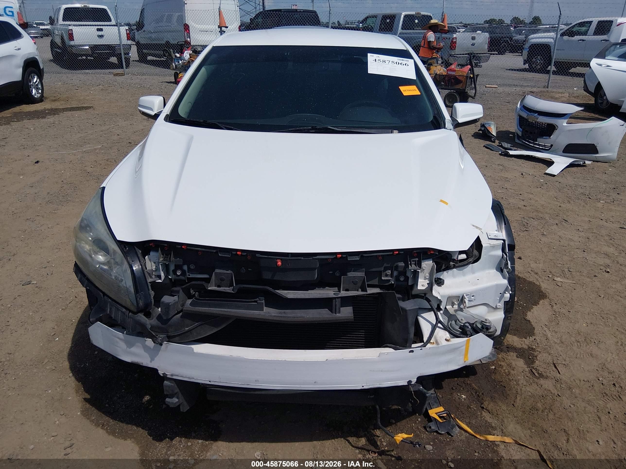 2015 Chevrolet Malibu 1lt White vin: 1G11C5SL1FF316487