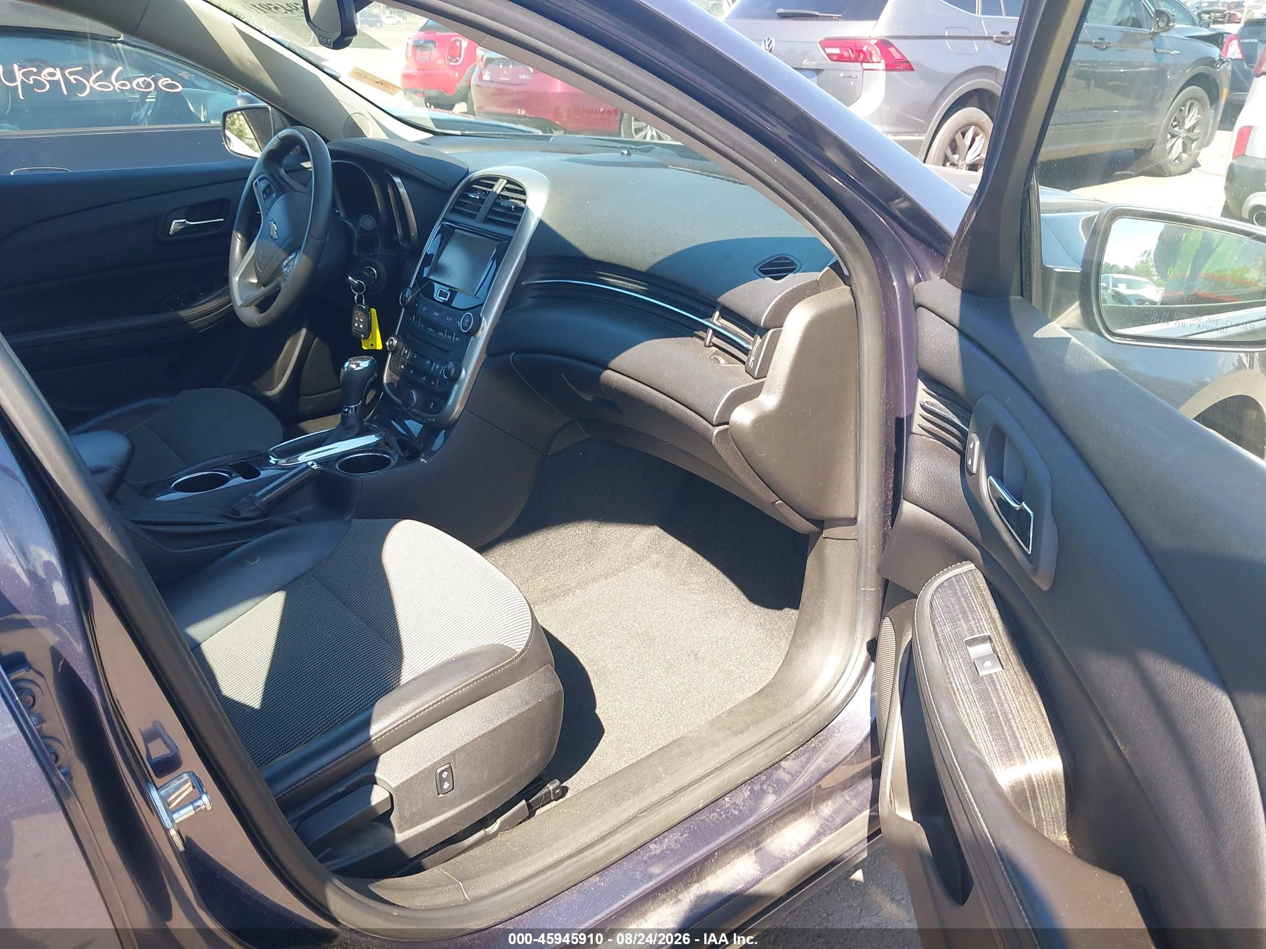 2015 Chevrolet Malibu 1lt Blue vin: 1G11C5SL1FF333659