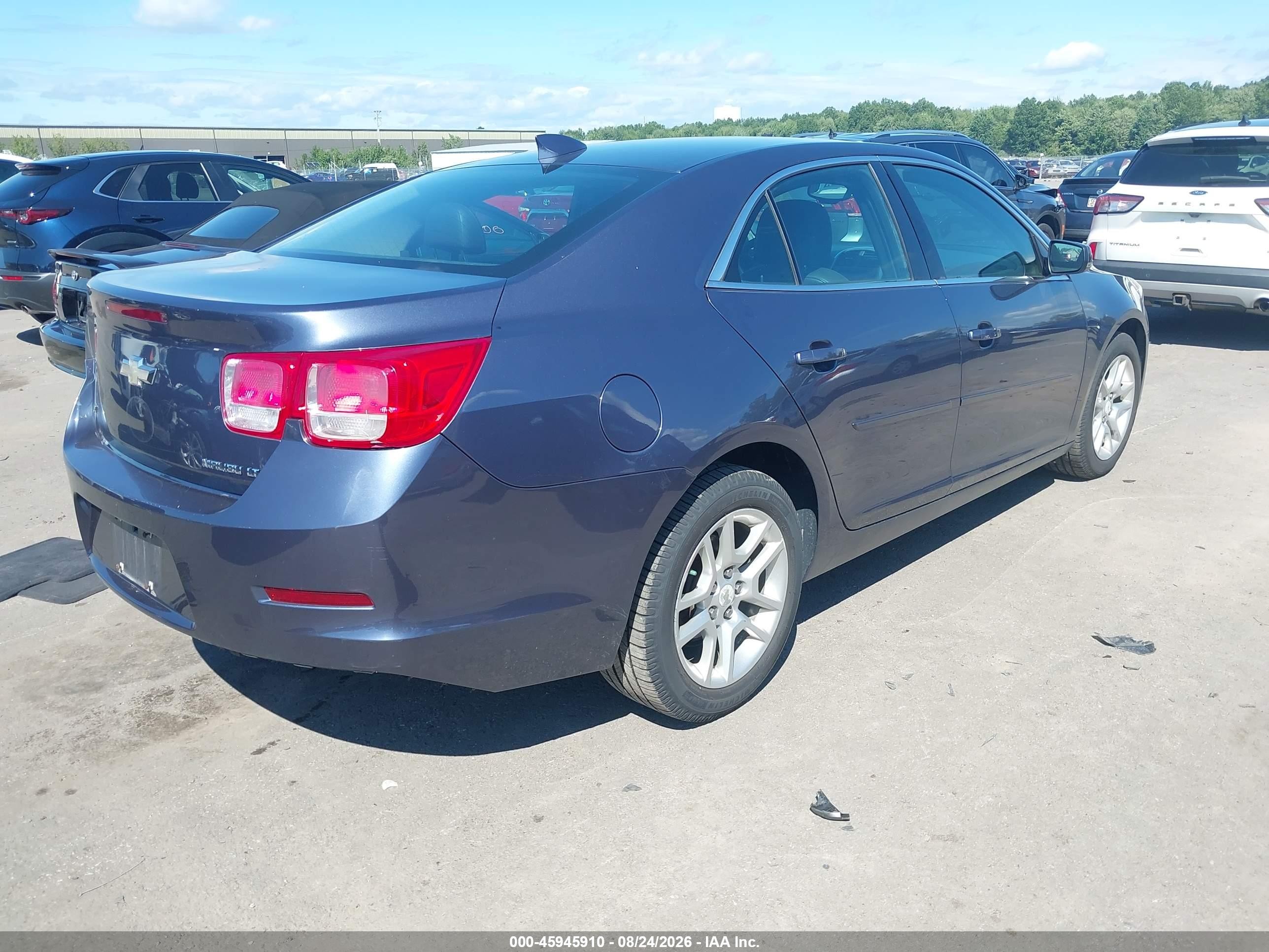 2015 Chevrolet Malibu 1lt Blue vin: 1G11C5SL1FF333659