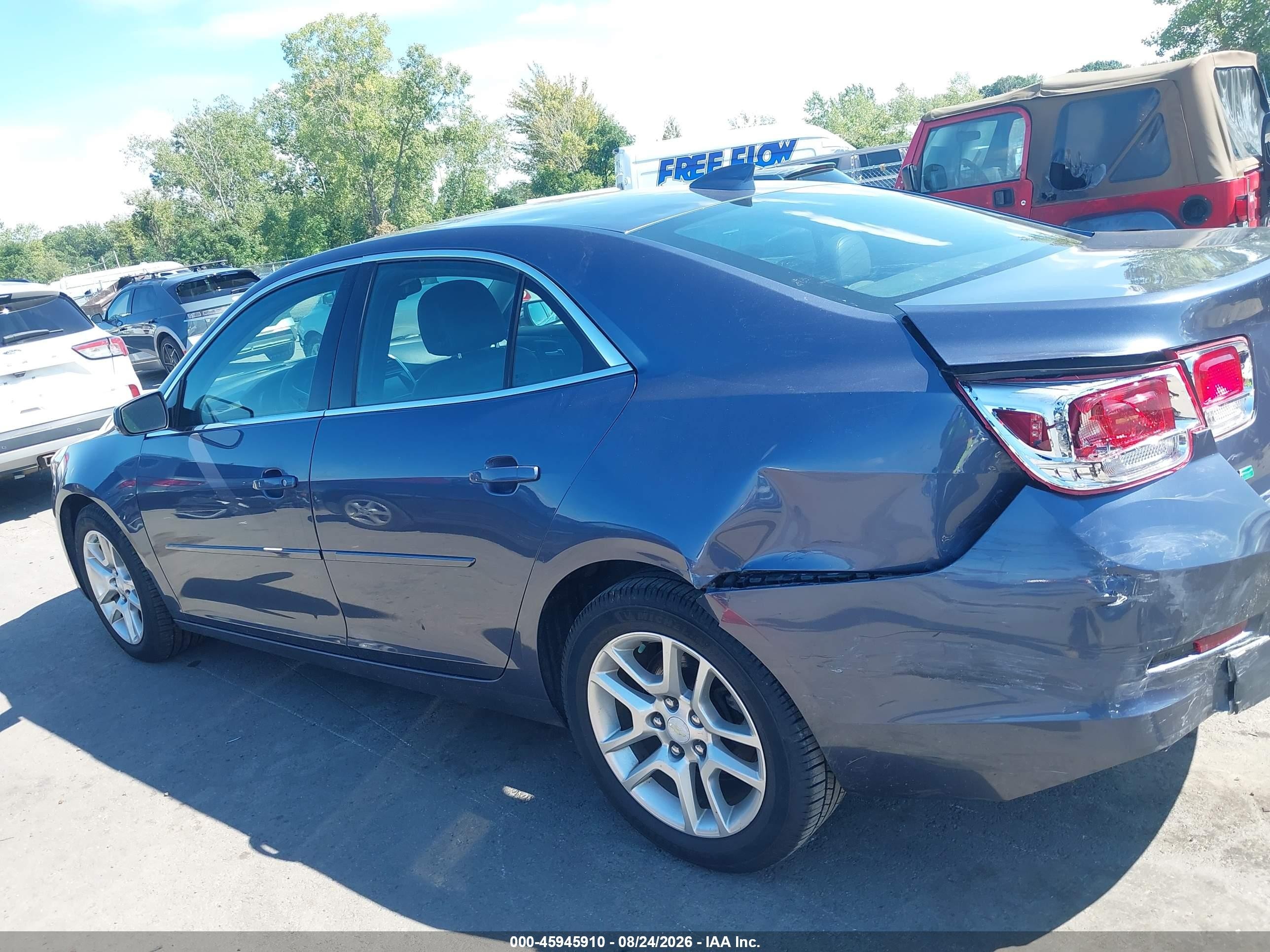 2015 Chevrolet Malibu 1lt Blue vin: 1G11C5SL1FF333659