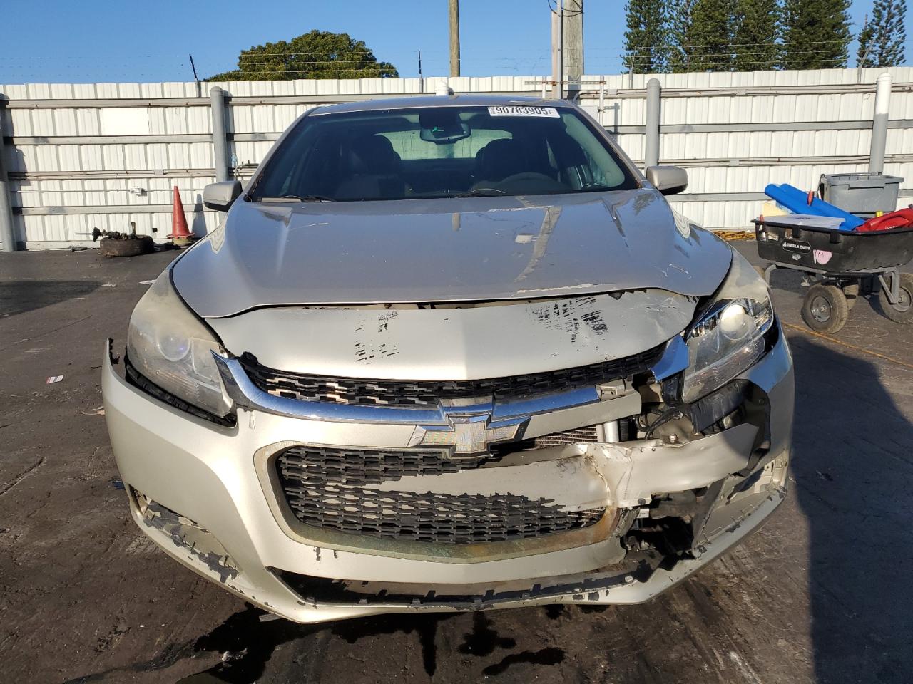 2015 Chevrolet Malibu 1lt Silver vin: 1G11C5SL1FF349229