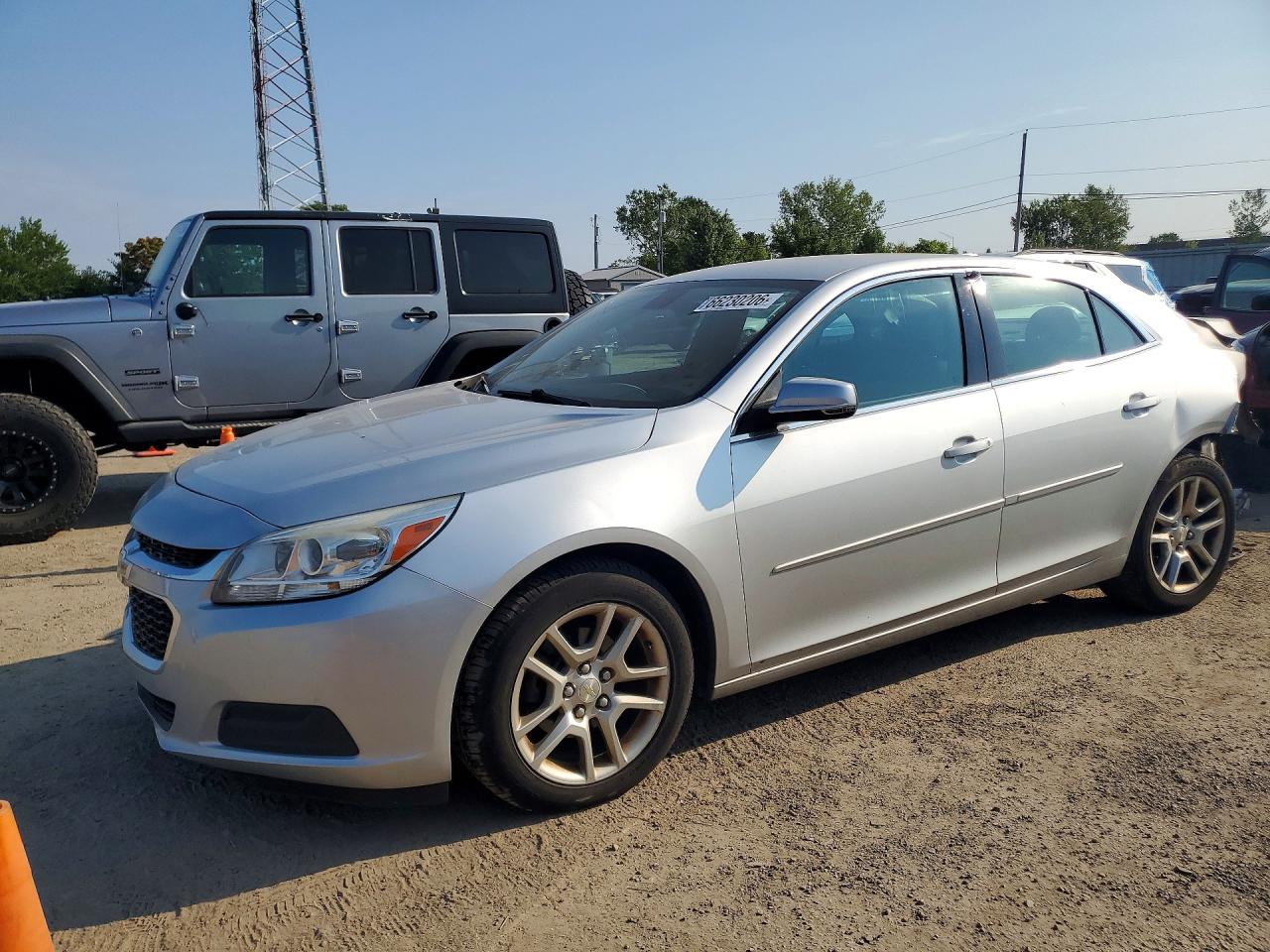 2015 Chevrolet Malibu 1lt Серебряный vin: 1G11C5SL1FU151357