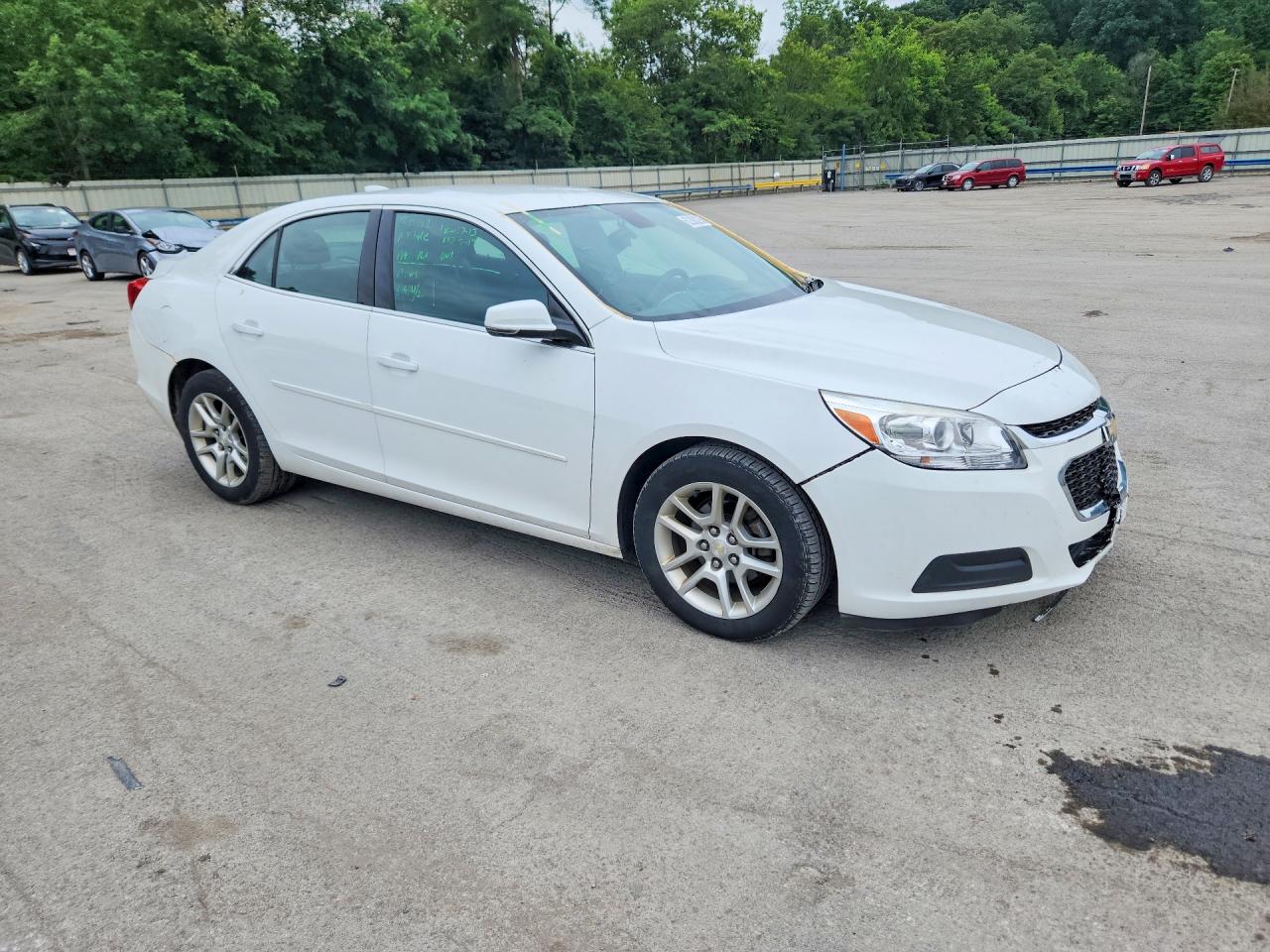 2015 Chevrolet Malibu 1lt White vin: 1G11C5SL1FU152914