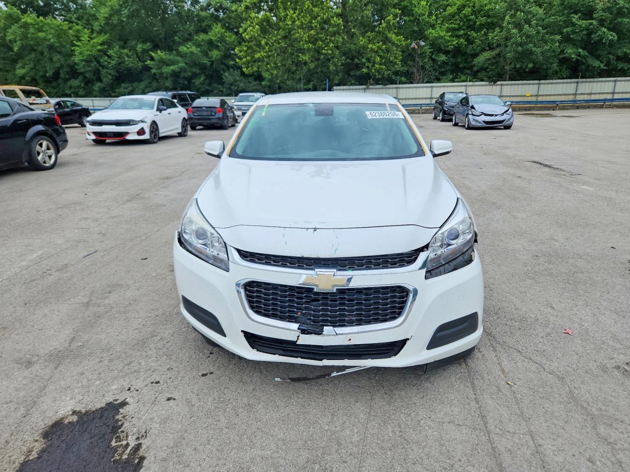 2015 Chevrolet Malibu 1lt White vin: 1G11C5SL1FU152914