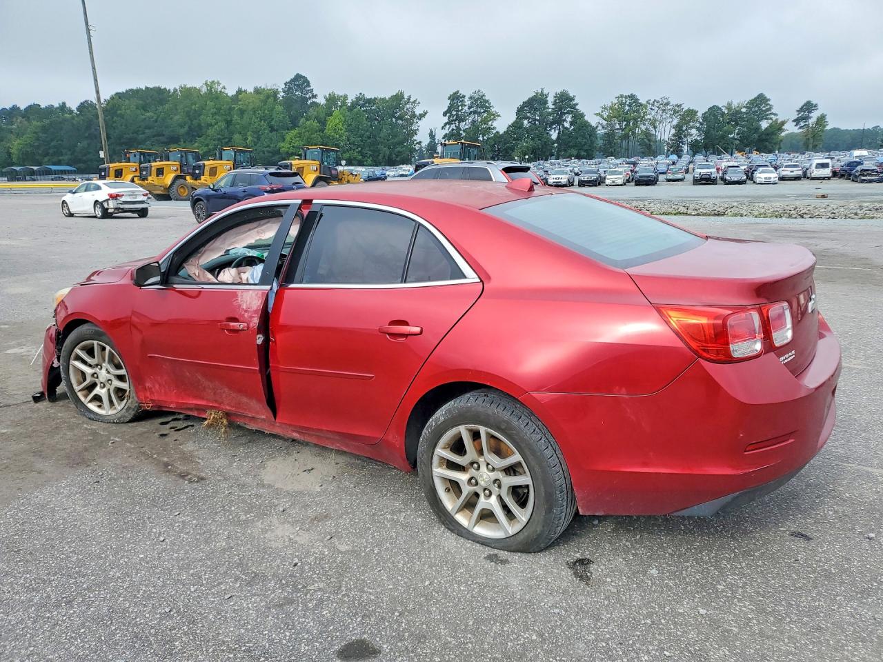 2014 Chevrolet Malibu 1lt Red vin: 1G11C5SL2EF105829