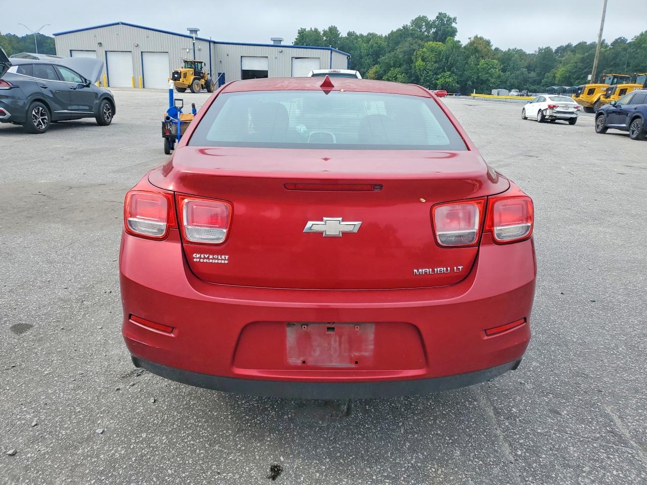 2014 Chevrolet Malibu 1lt Red vin: 1G11C5SL2EF105829