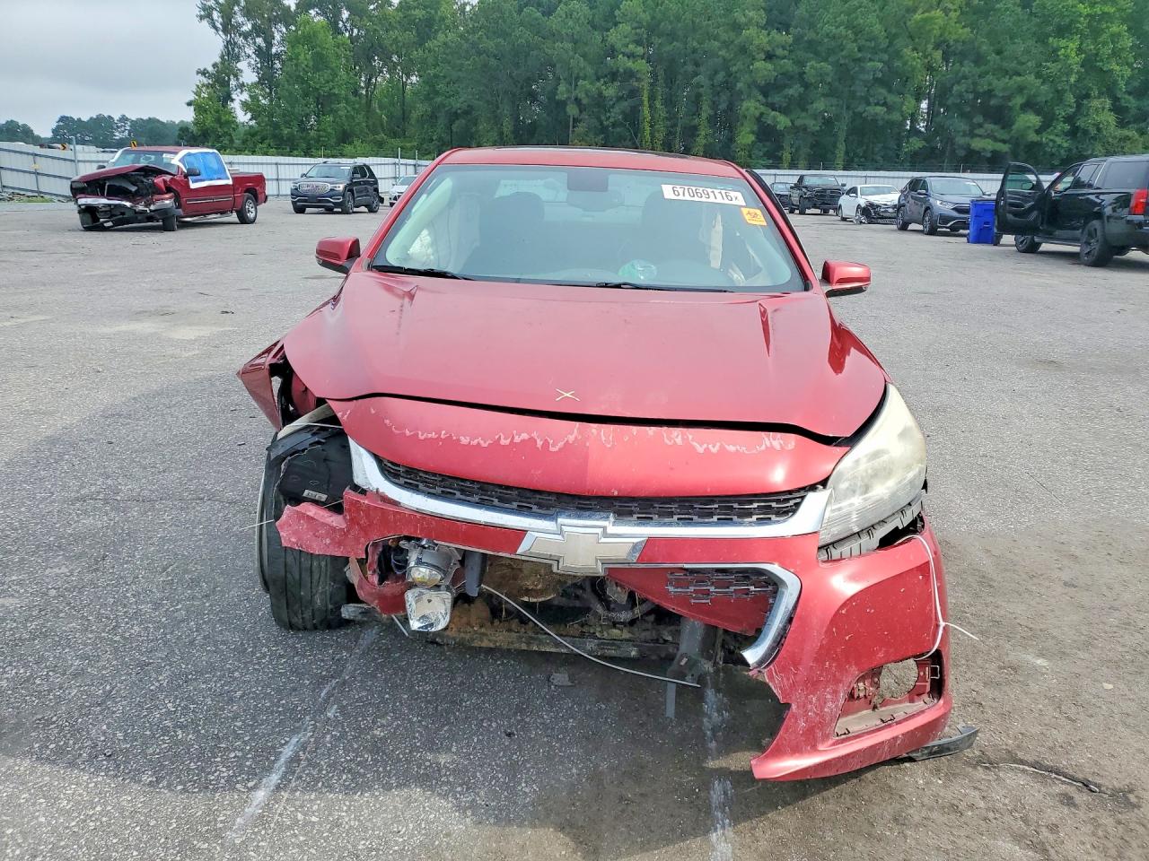 2014 Chevrolet Malibu 1lt Red vin: 1G11C5SL2EF105829
