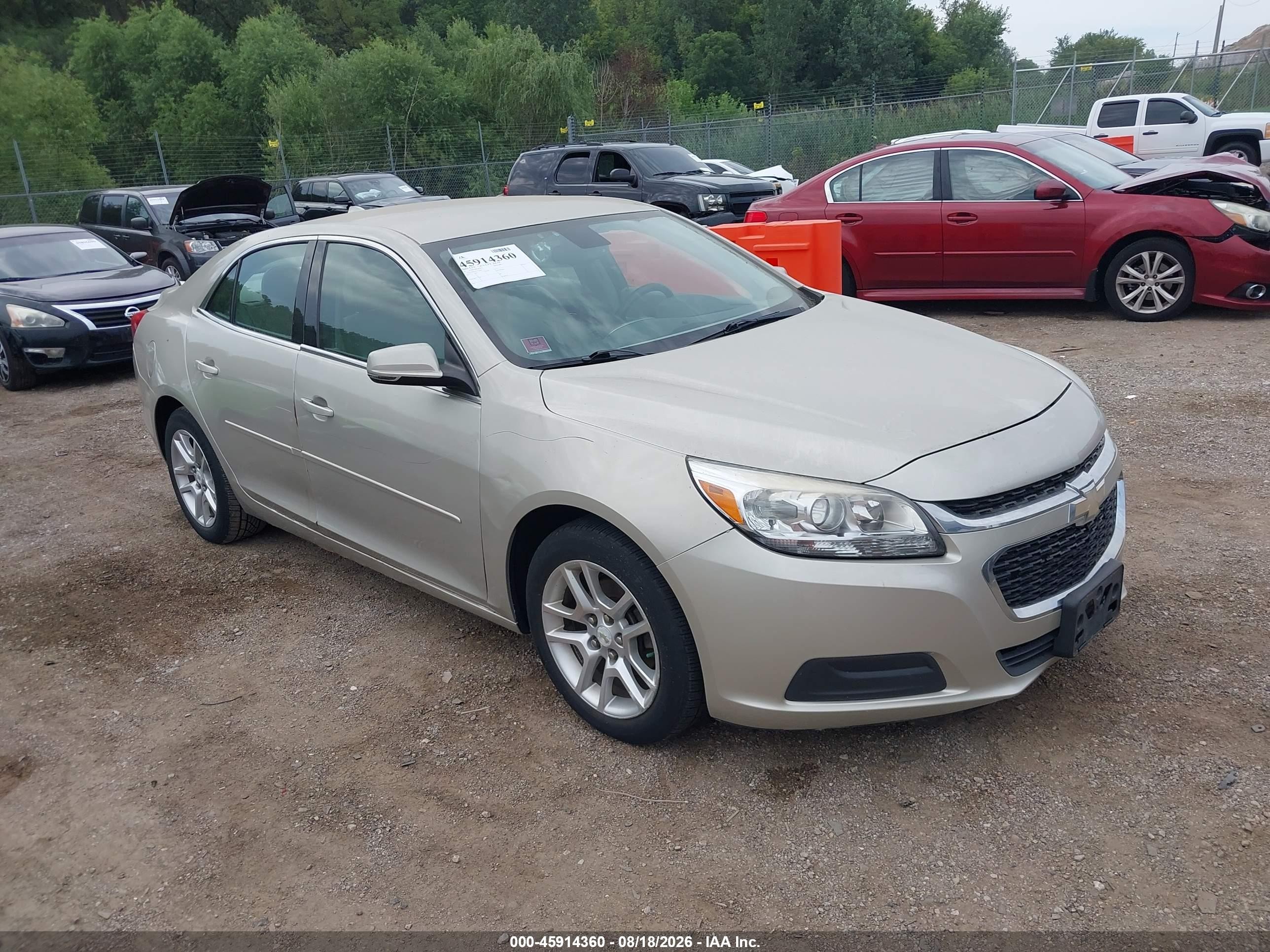 2014 Chevrolet Malibu 1lt Gold vin: 1G11C5SL2EF131640
