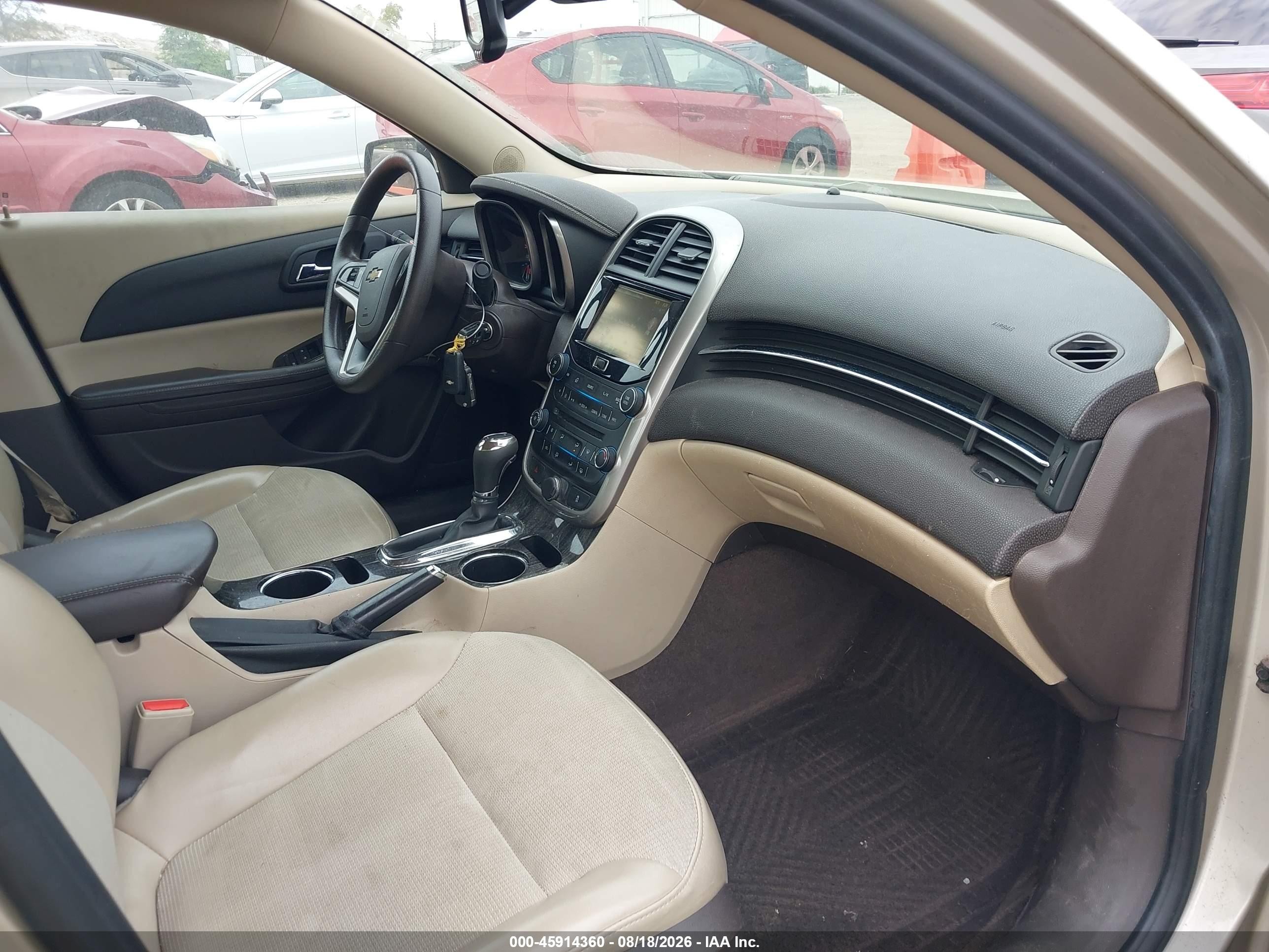 2014 Chevrolet Malibu 1lt Золотой vin: 1G11C5SL2EF131640