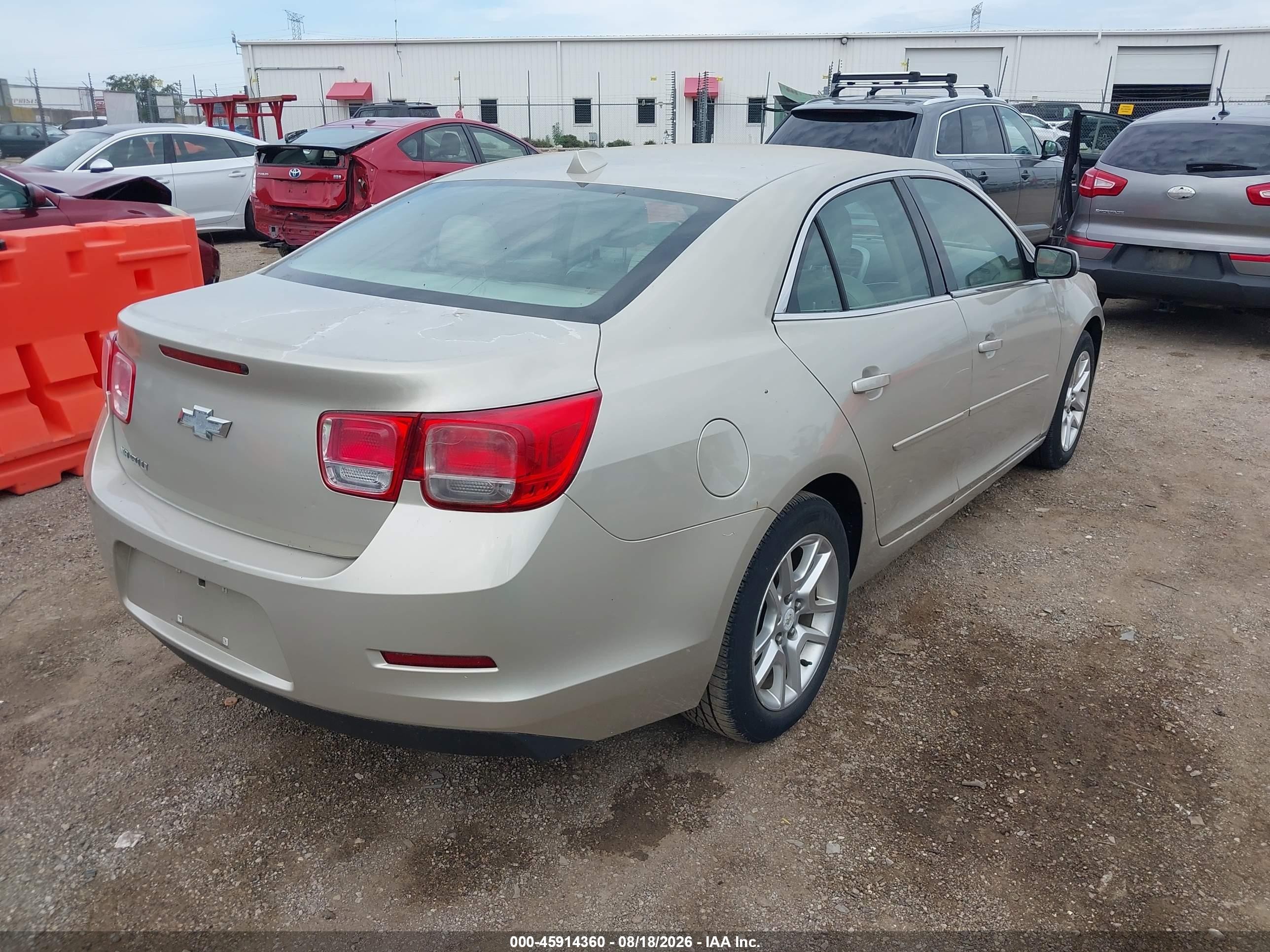 2014 Chevrolet Malibu 1lt Золотой vin: 1G11C5SL2EF131640