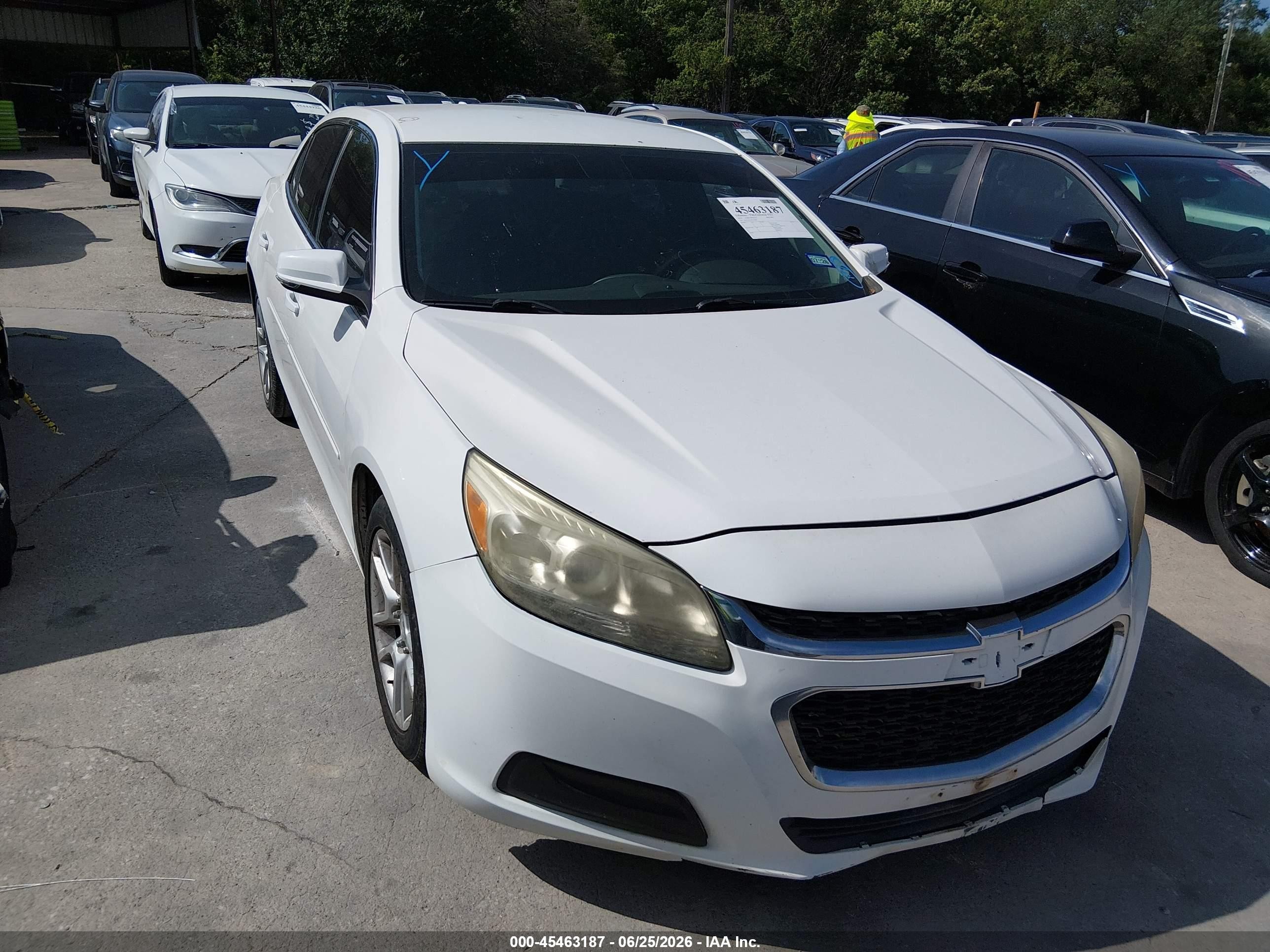 2014 Chevrolet Malibu 1lt White vin: 1G11C5SL2EF155629