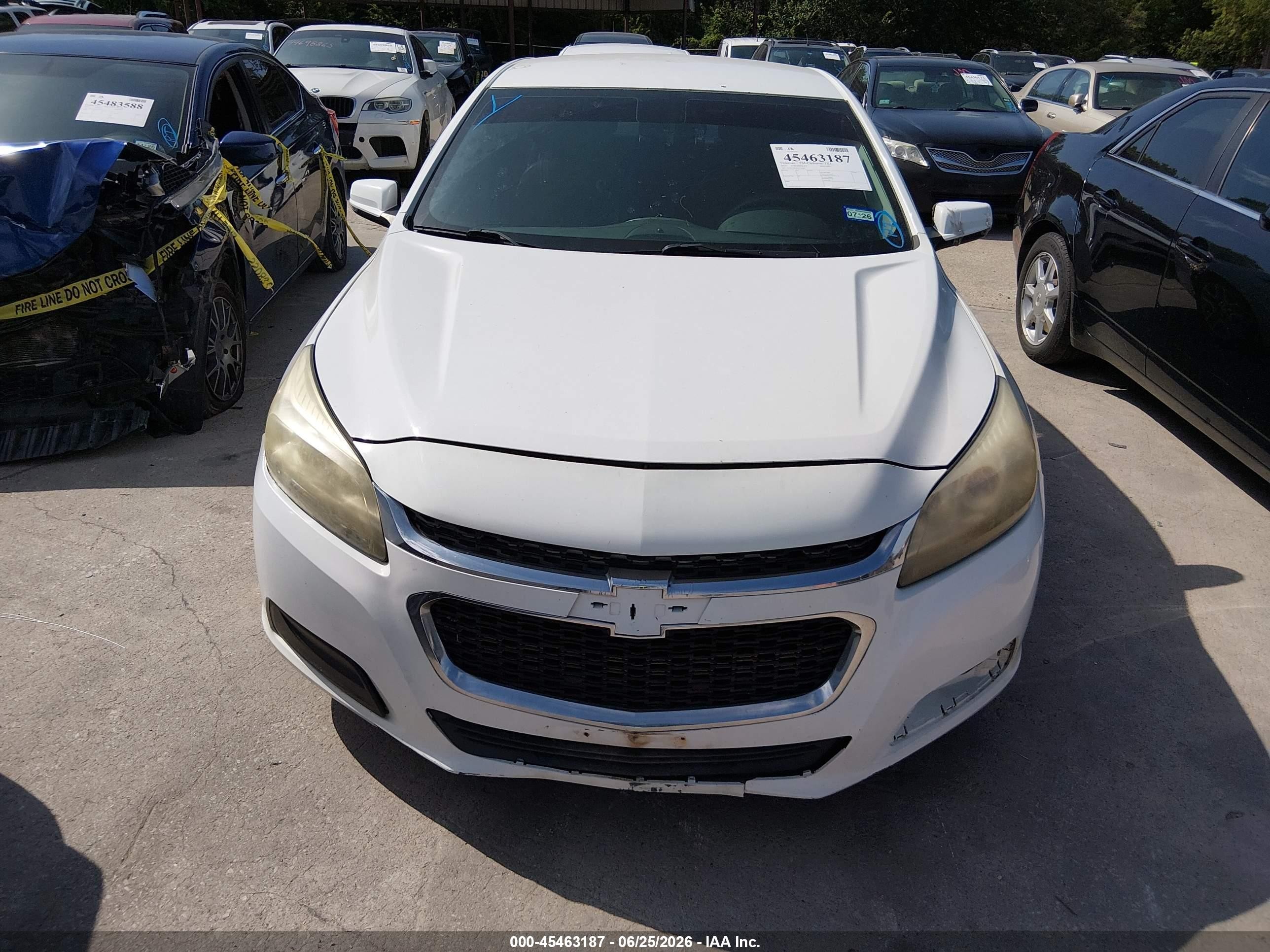 2014 Chevrolet Malibu 1lt White vin: 1G11C5SL2EF155629