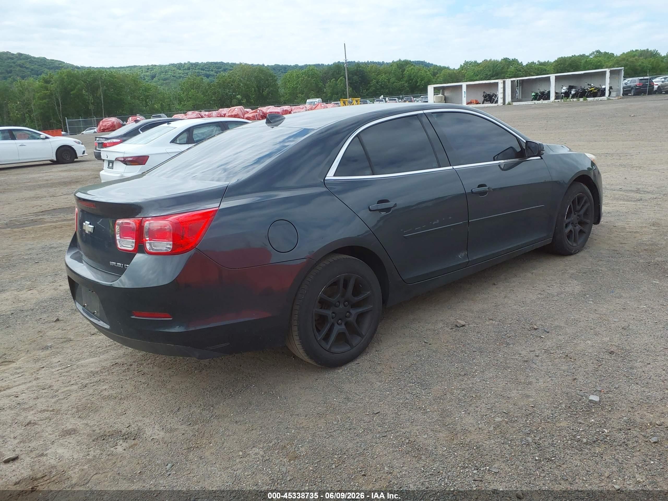 2014 Chevrolet Malibu 1lt Gray vin: 1G11C5SL2EF164413