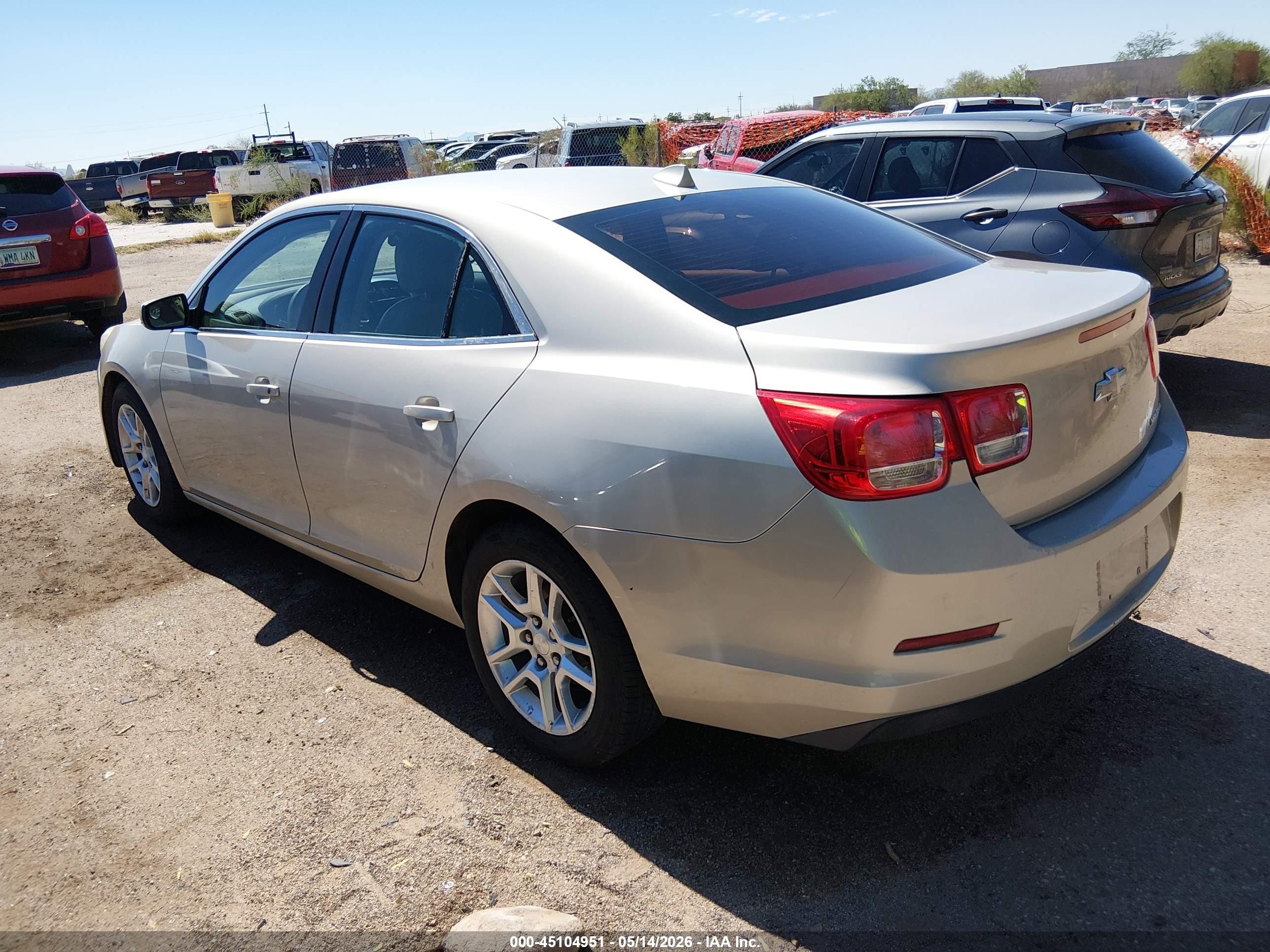 2014 Chevrolet Malibu 1lt Tan vin: 1G11C5SL2EF185178