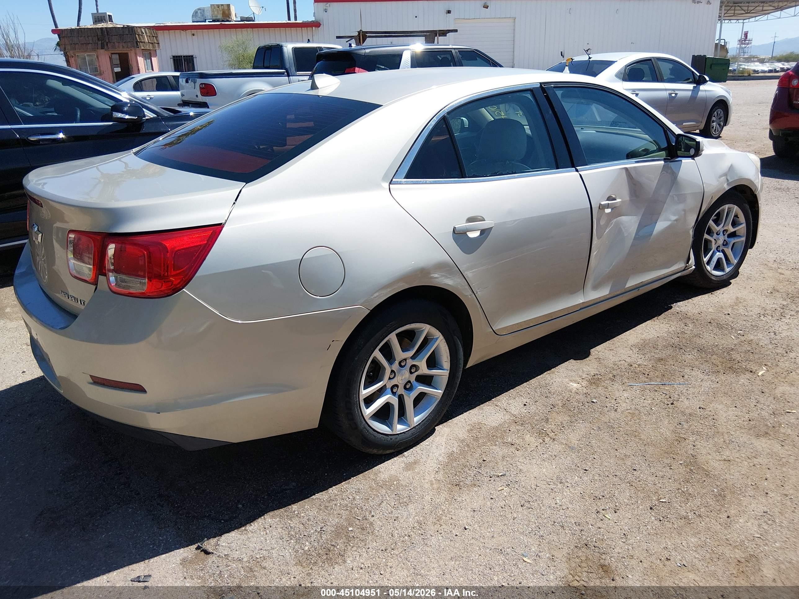 2014 Chevrolet Malibu 1lt Tan vin: 1G11C5SL2EF185178
