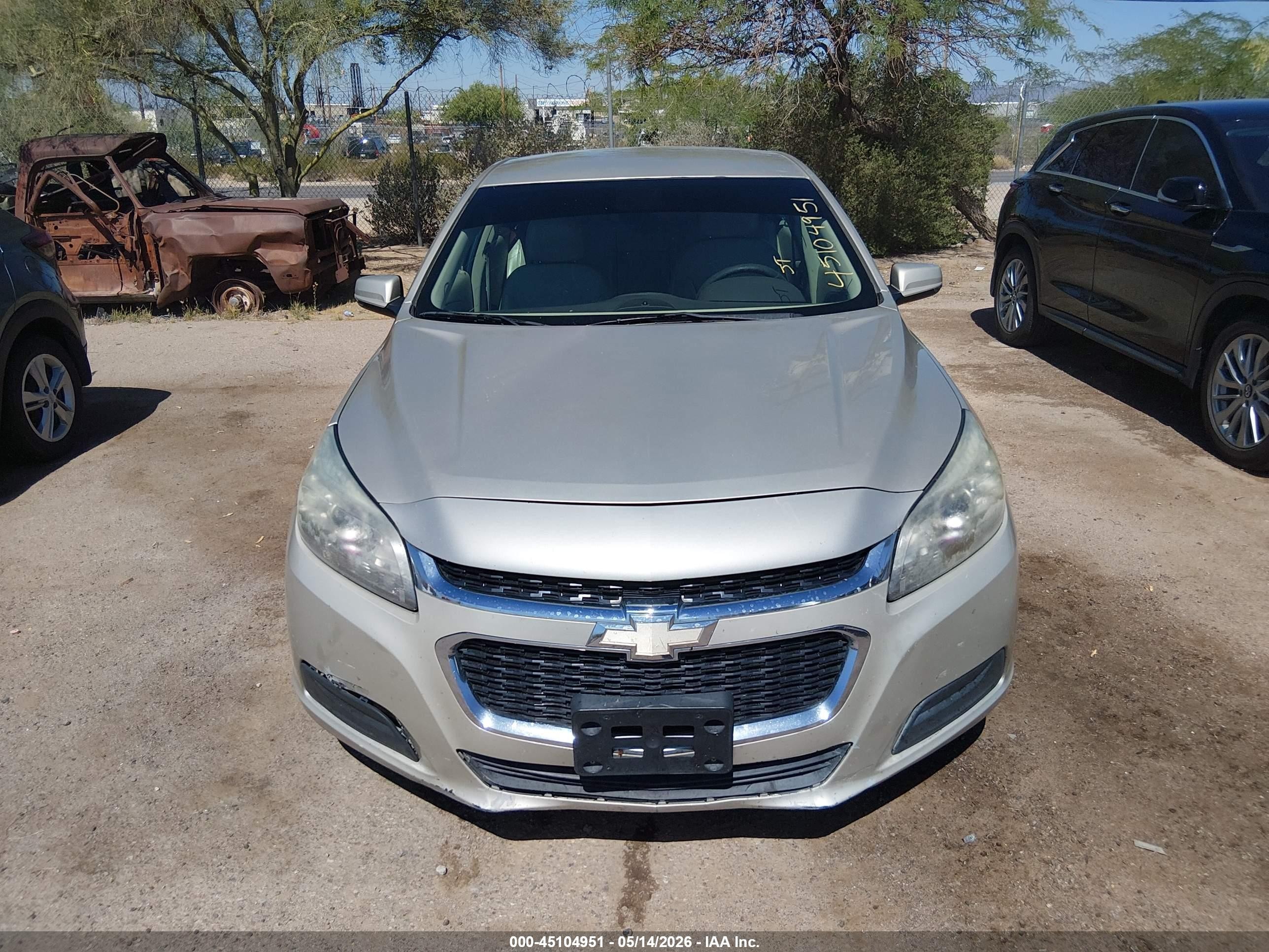 2014 Chevrolet Malibu 1lt Tan vin: 1G11C5SL2EF185178