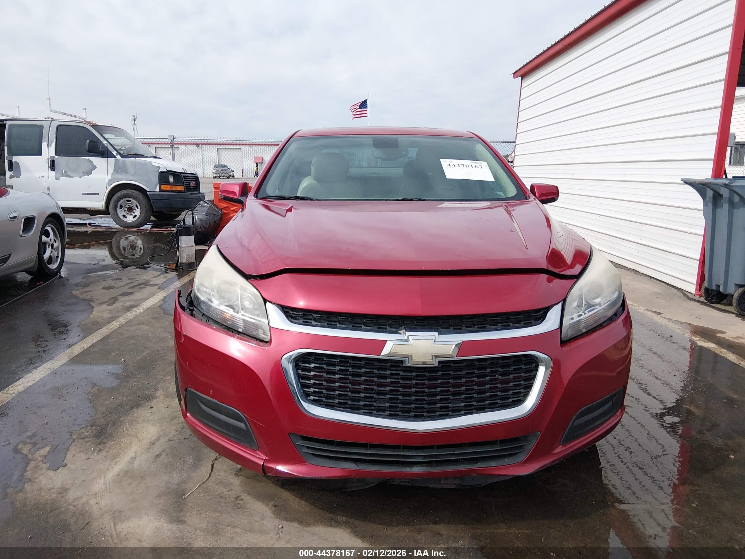 2014 Chevrolet Malibu 1lt Красный vin: 1G11C5SL2EF191255