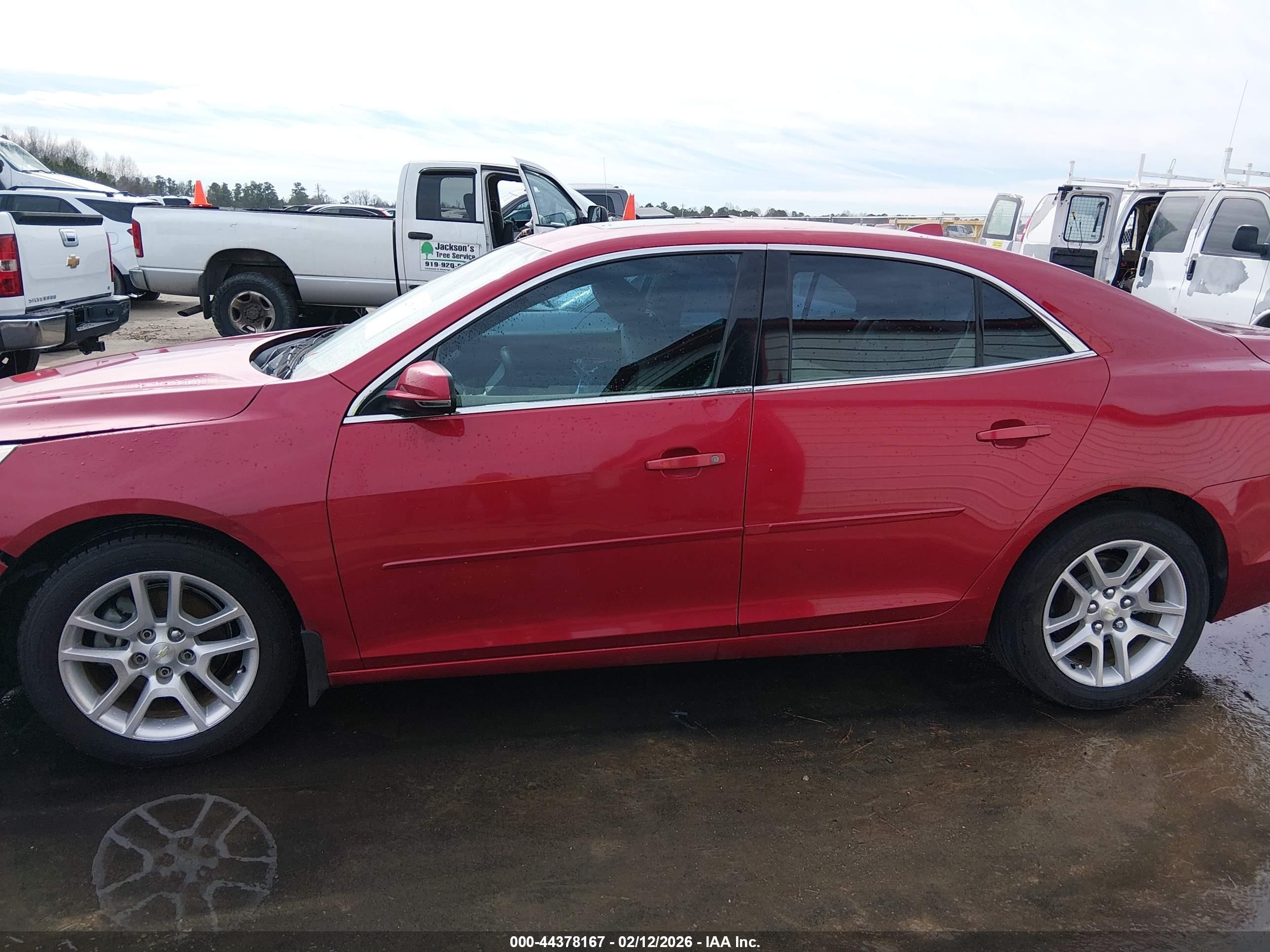 2014 Chevrolet Malibu 1lt Красный vin: 1G11C5SL2EF191255