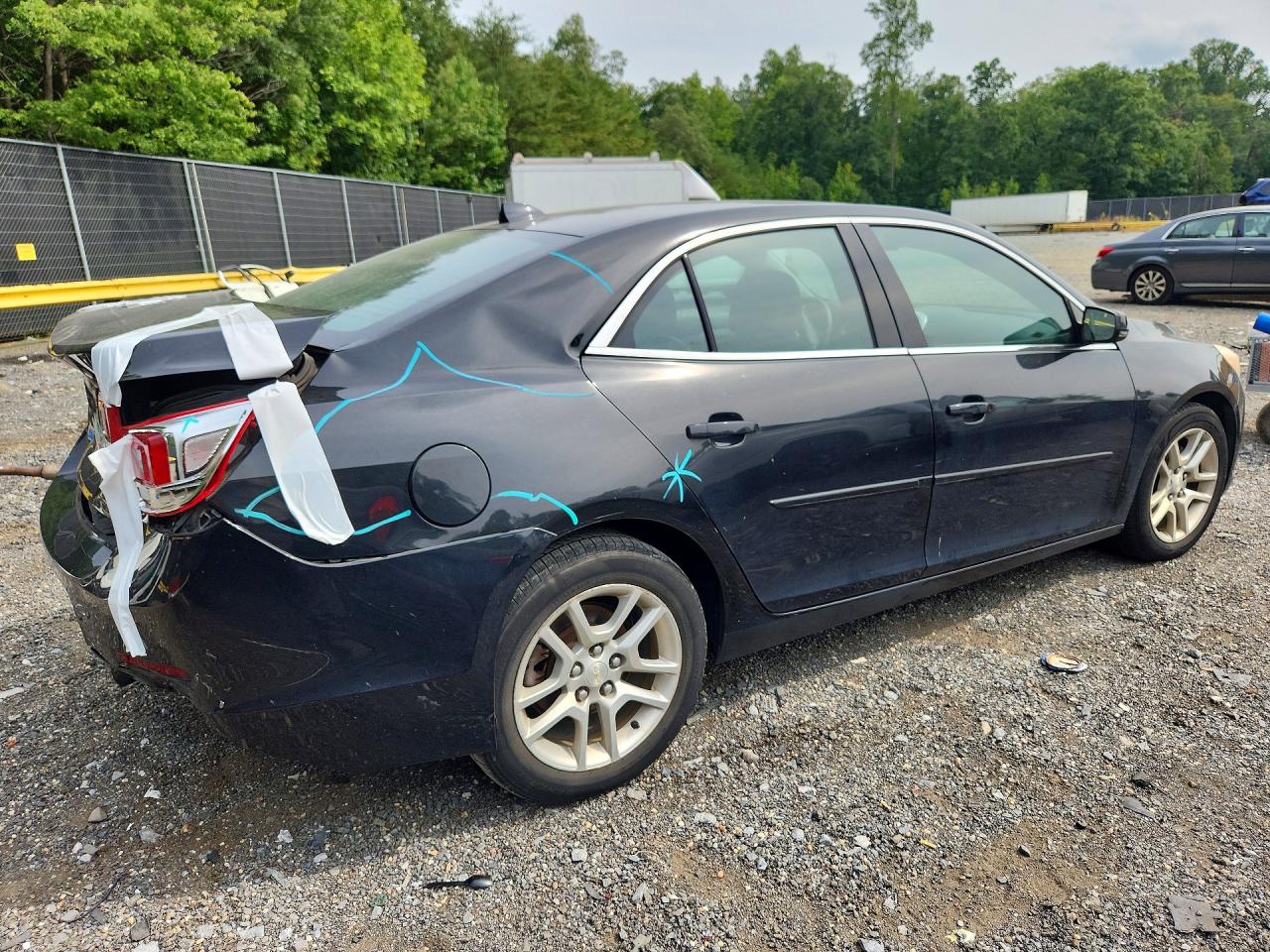 2014 Chevrolet Malibu 1lt Blue vin: 1G11C5SL2EF214243