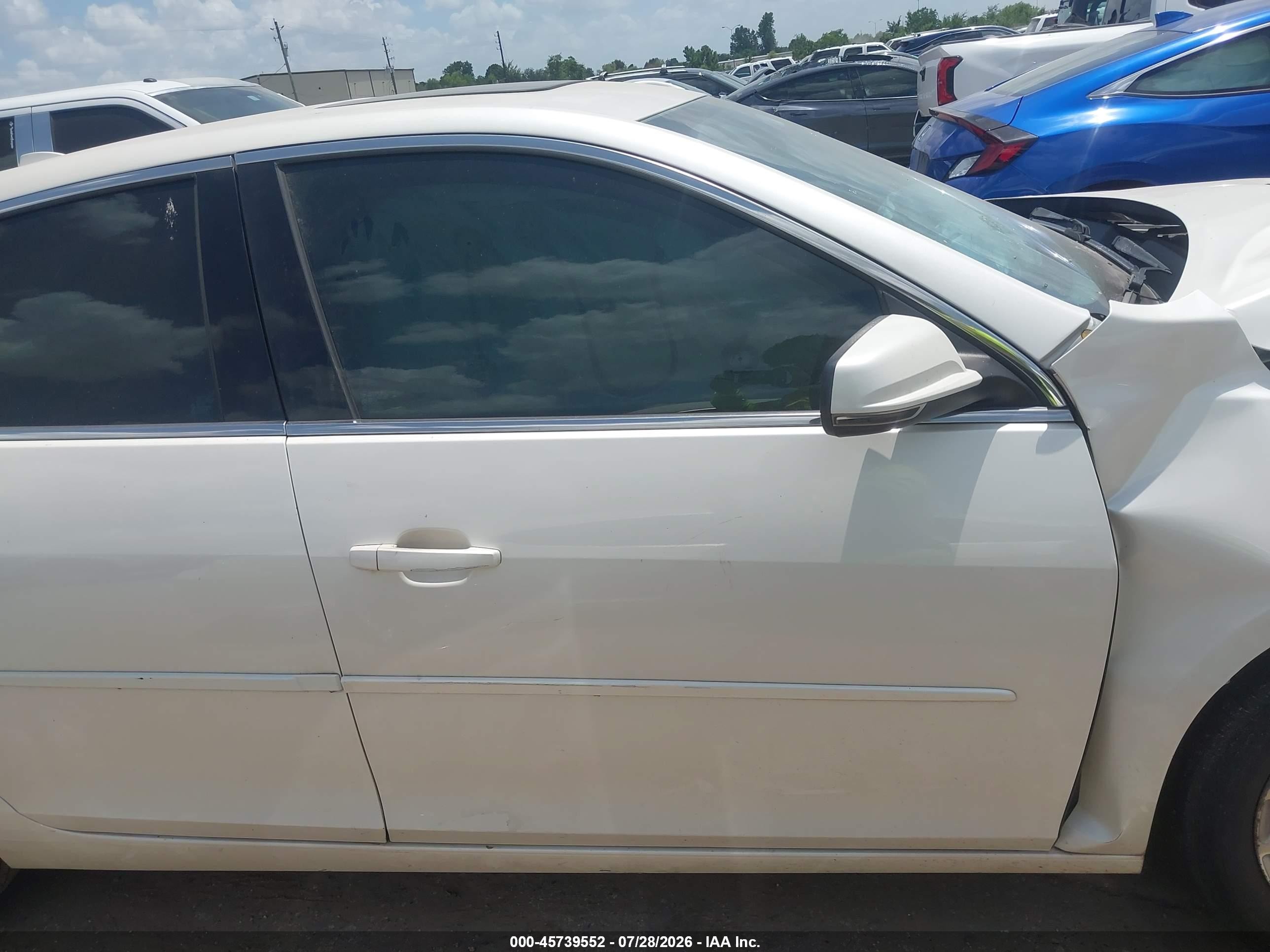 2014 Chevrolet Malibu 1lt White vin: 1G11C5SL2EF214520