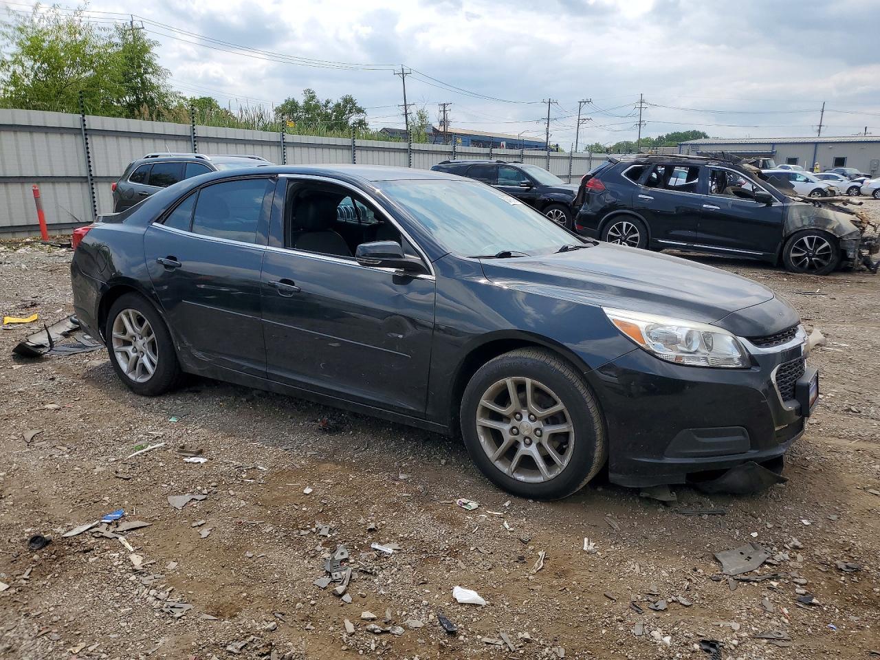 2015 Chevrolet Malibu 1lt Black vin: 1G11C5SL2FF133583