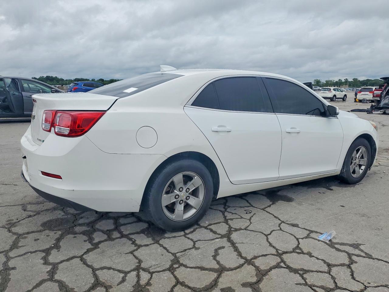 2015 Chevrolet Malibu 1lt White vin: 1G11C5SL2FF133759