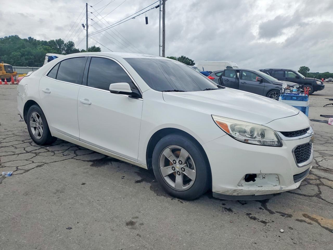 2015 Chevrolet Malibu 1lt White vin: 1G11C5SL2FF133759