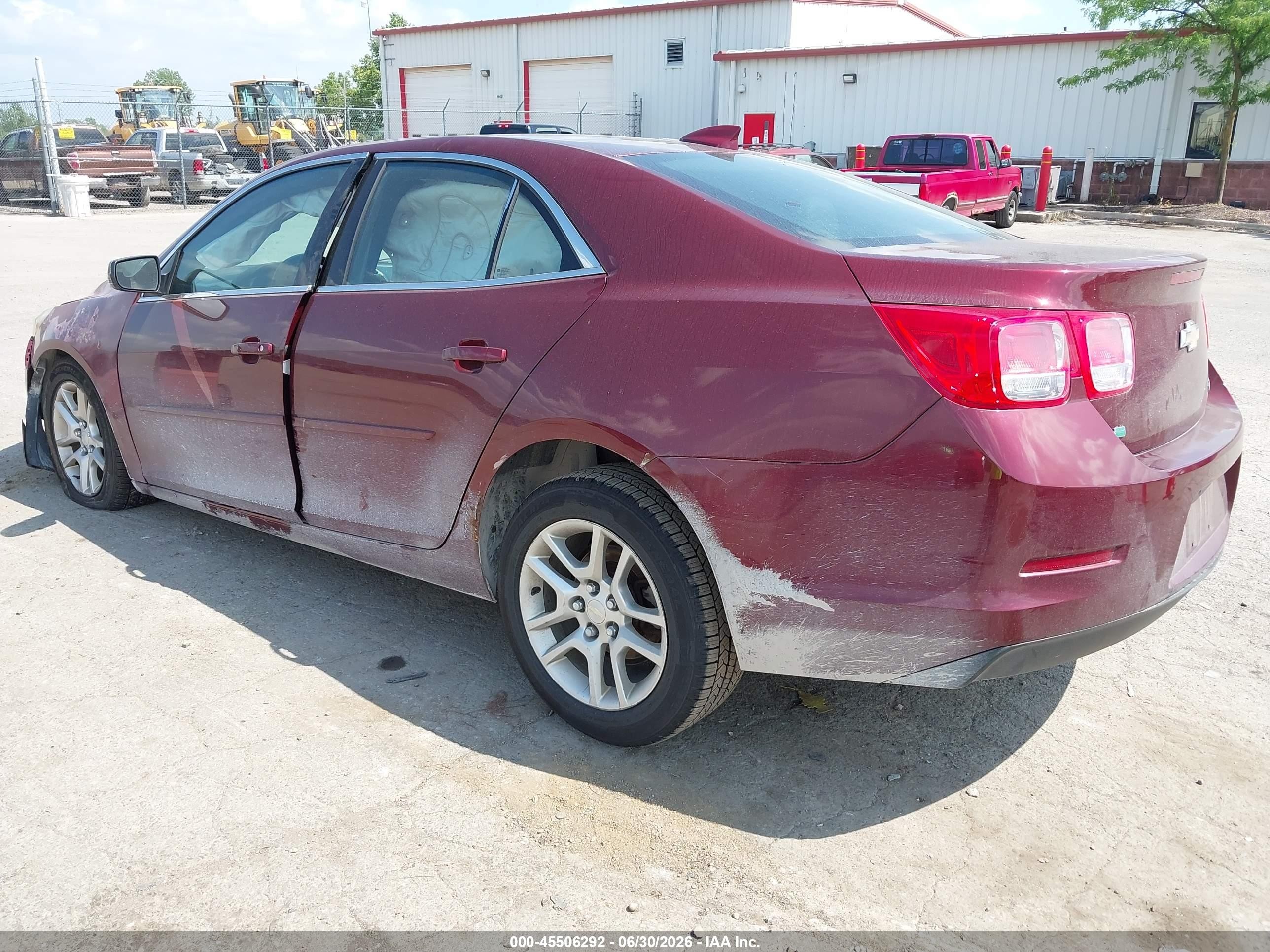 2015 Chevrolet Malibu 1lt Burgundy vin: 1G11C5SL2FF148780
