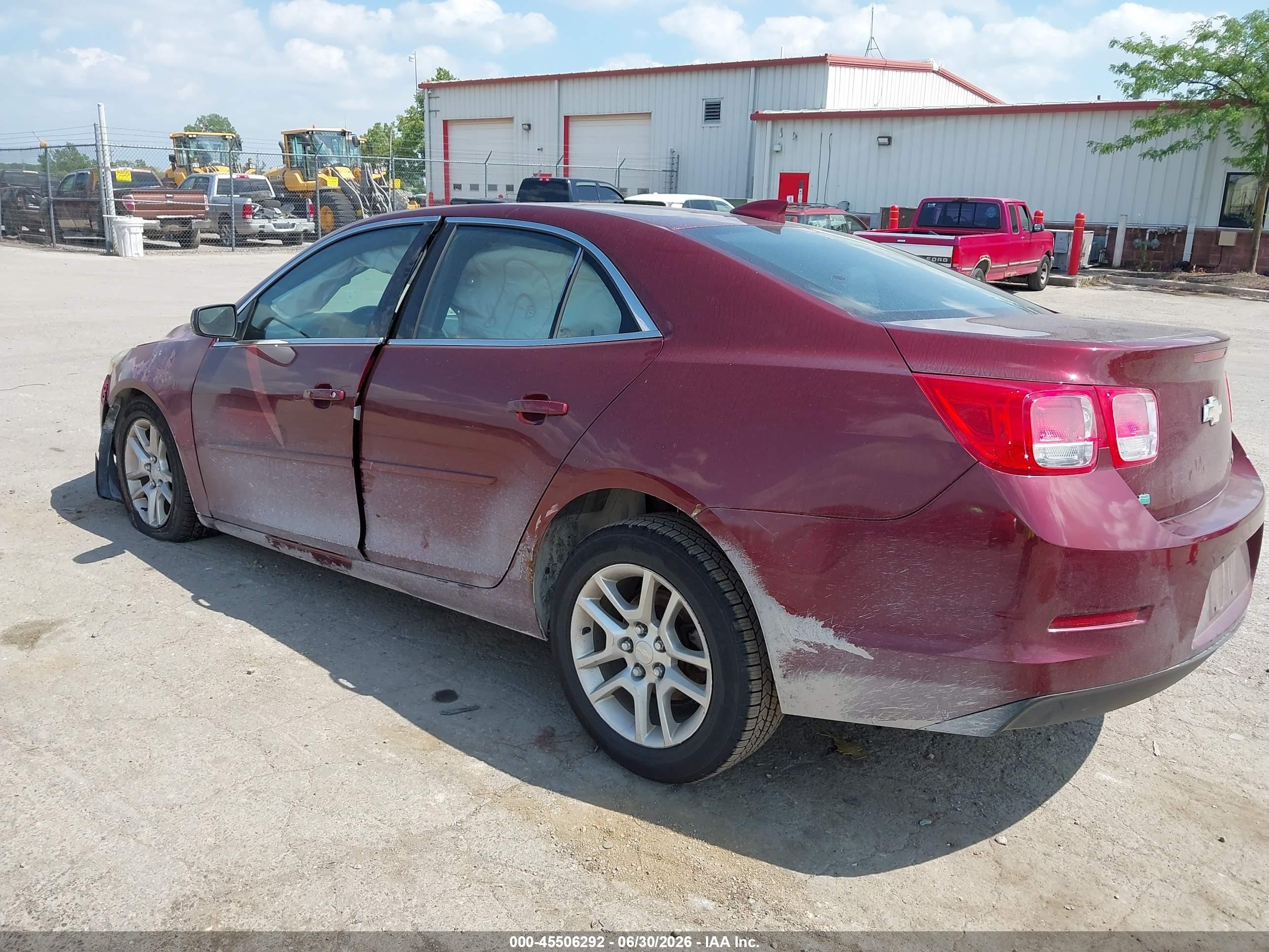 2015 Chevrolet Malibu 1lt Burgundy vin: 1G11C5SL2FF148780