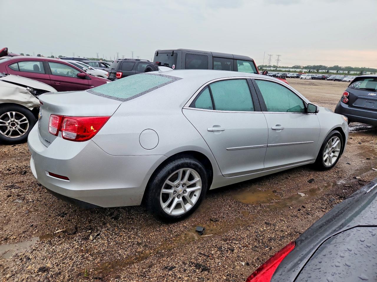 2015 Chevrolet Malibu 1lt Silver vin: 1G11C5SL2FF207293