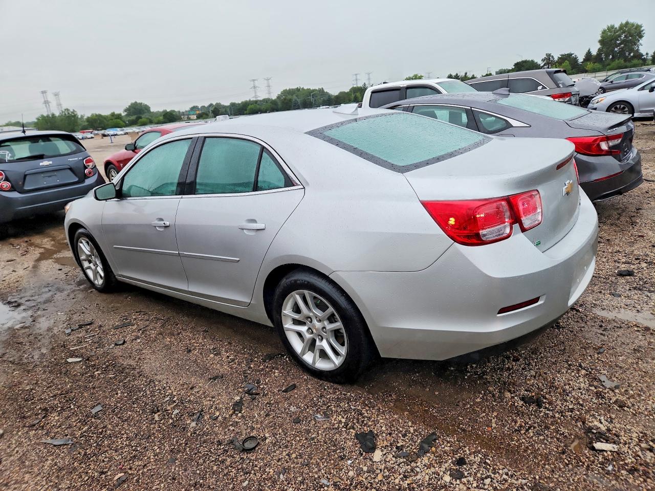 2015 Chevrolet Malibu 1lt Silver vin: 1G11C5SL2FF207293