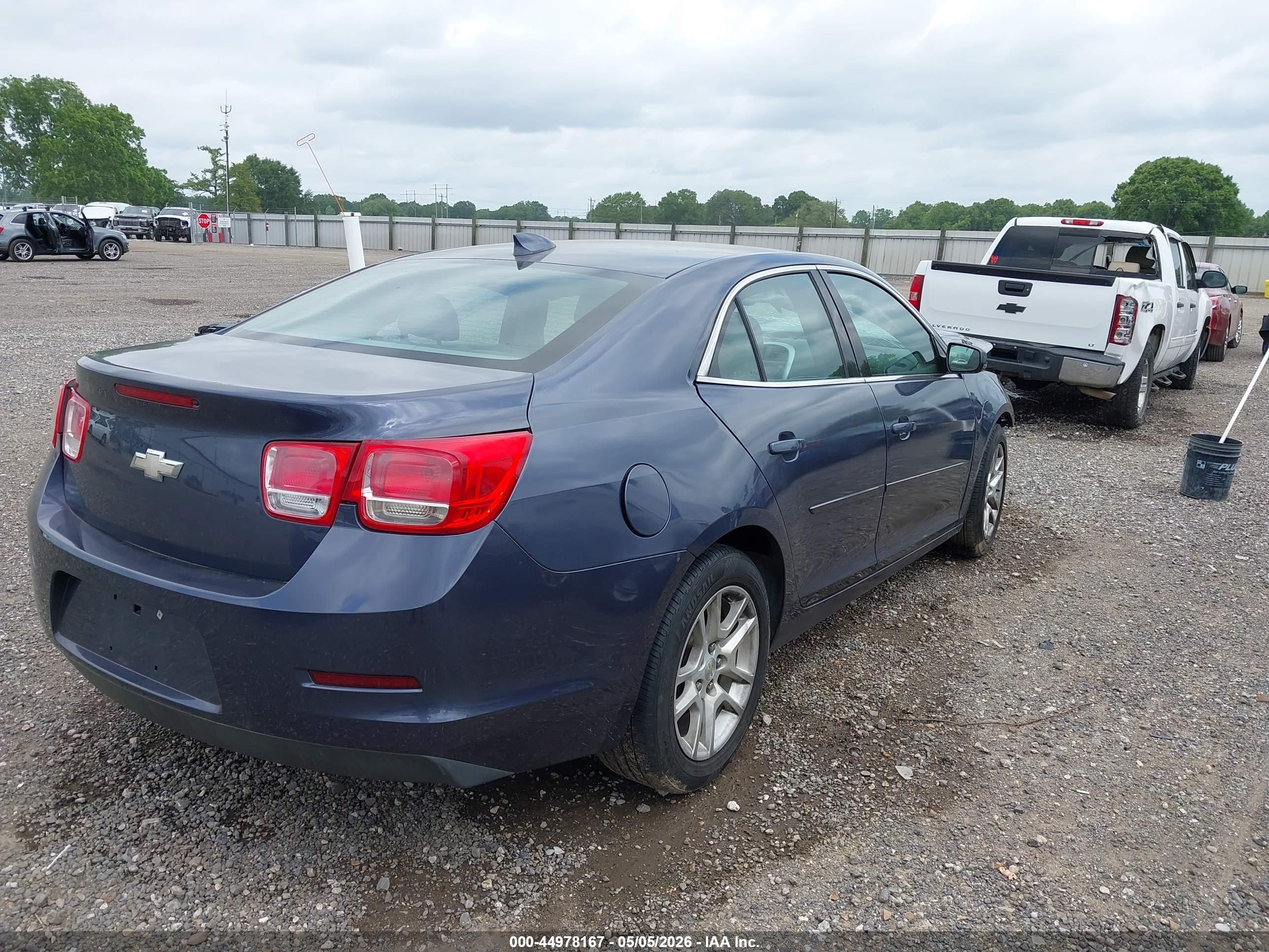 2015 Chevrolet Malibu 1lt Blue vin: 1G11C5SL2FF234204