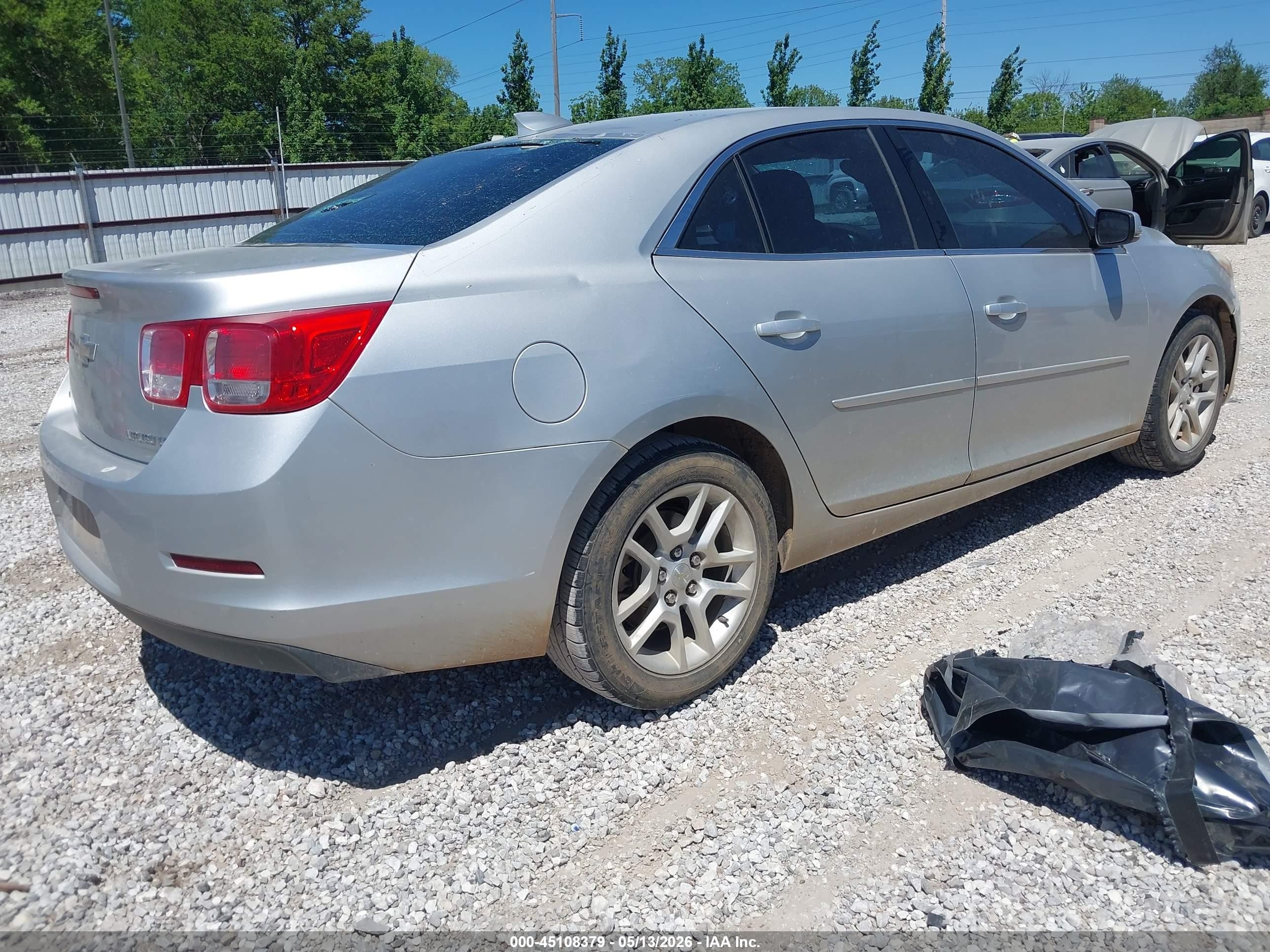 2015 Chevrolet Malibu 1lt Silver vin: 1G11C5SL2FF239709